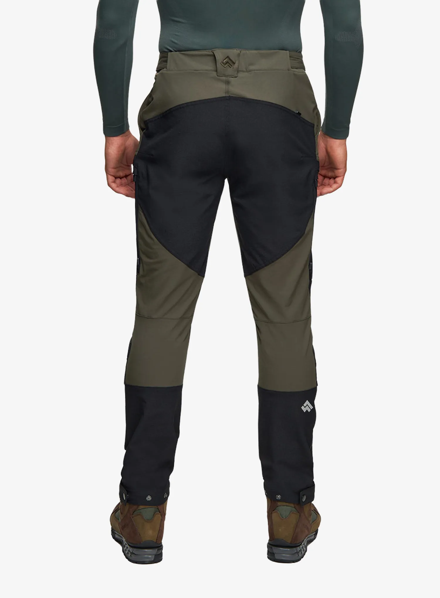 Trekové kalhoty Alpinus Pular - black/olive