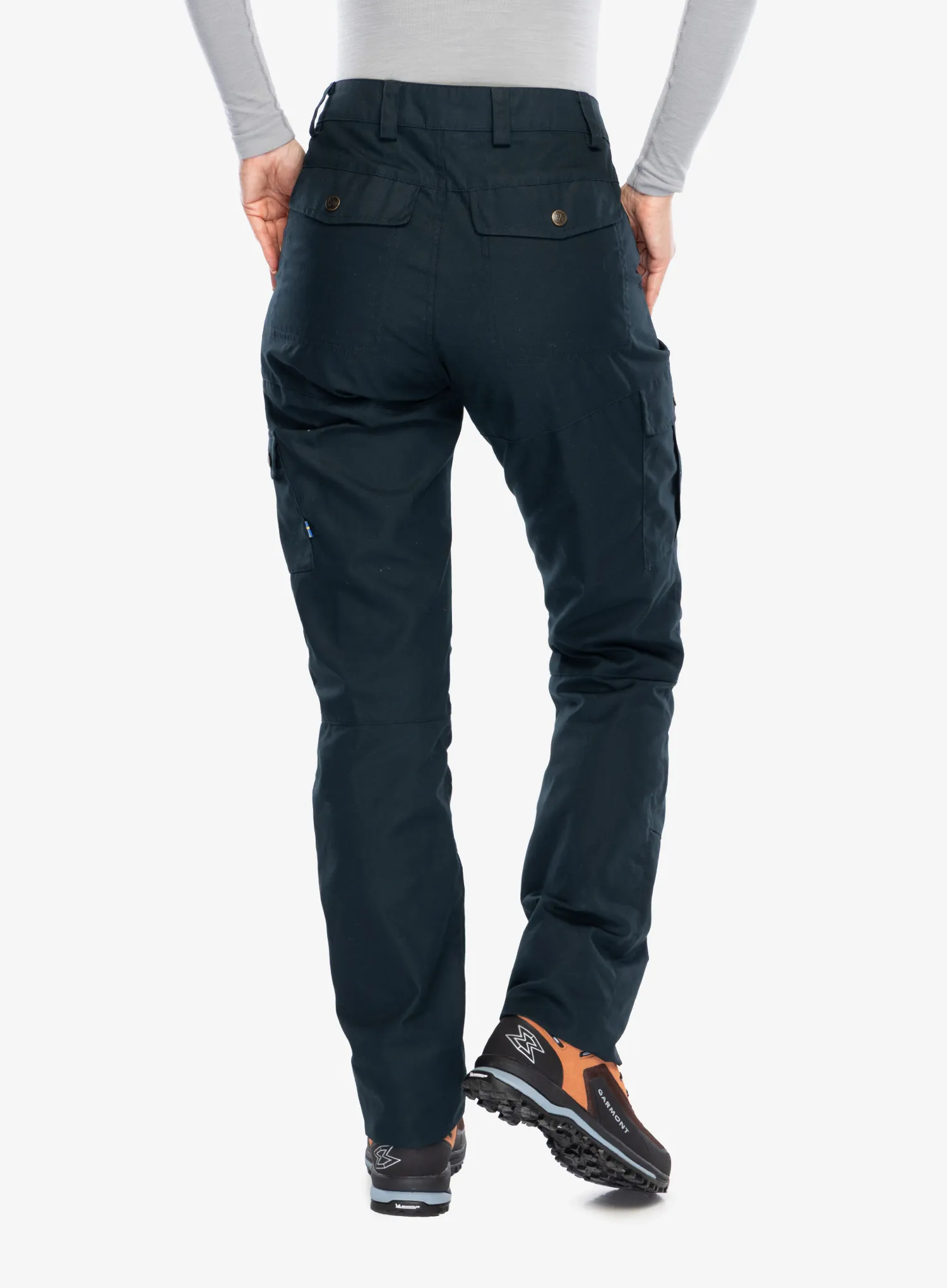 Dámské trekové kalhoty Fjallraven Karla Pro Trousers - dark navy