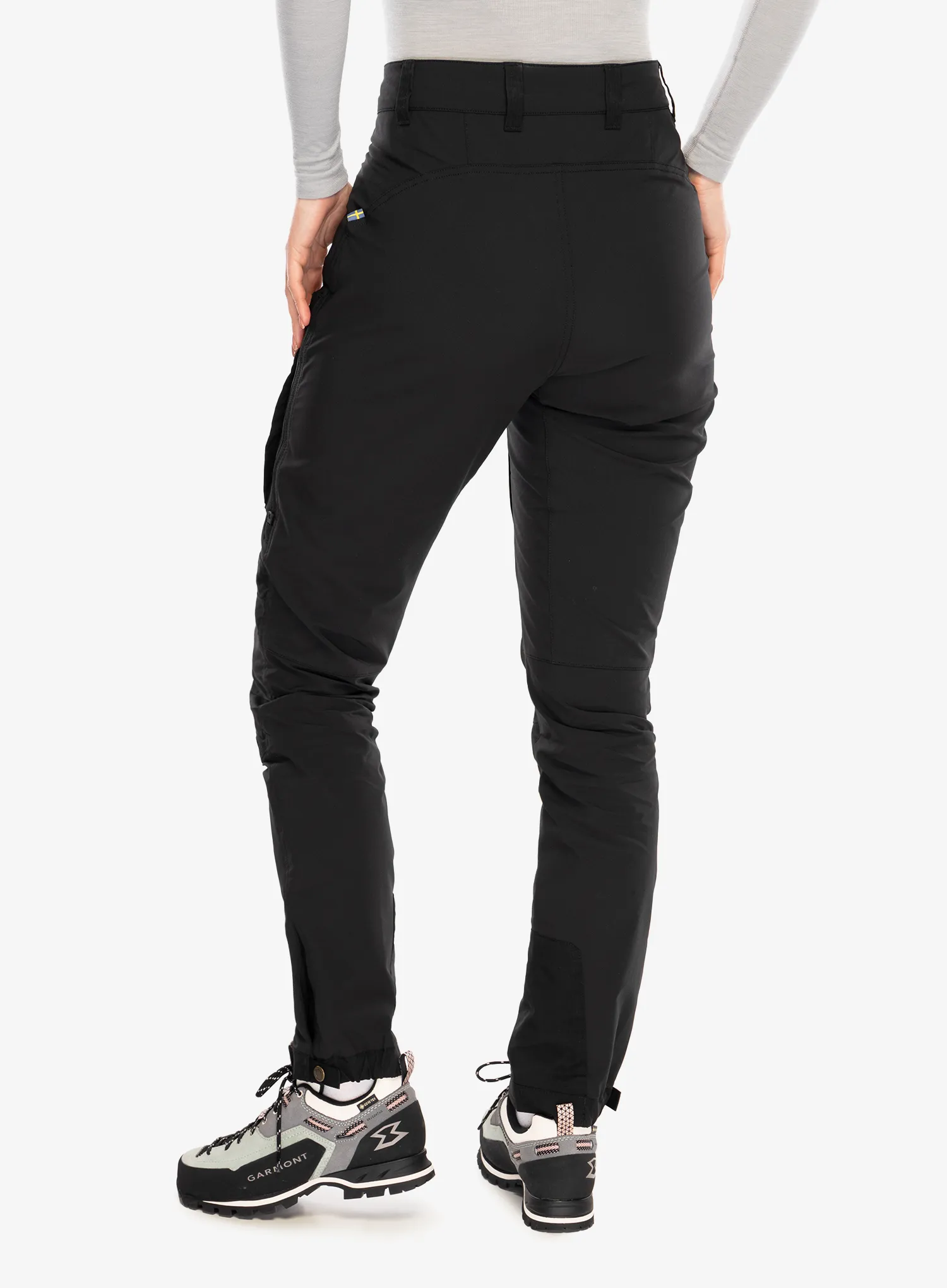 Trekové kalhoty dámské Fjallraven Keb Agile Trousers - black