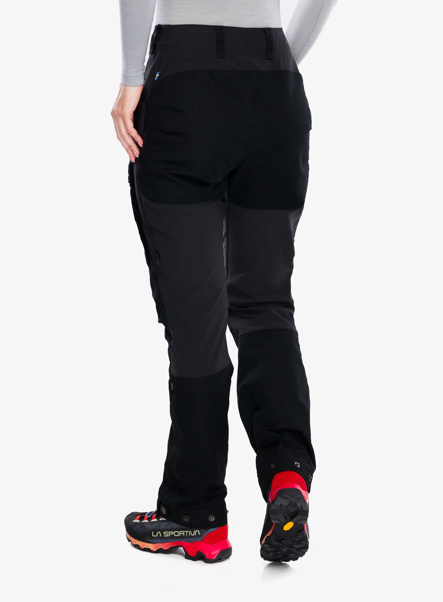 Trekové kalhoty dámské Fjallraven Keb Trousers Curved - black