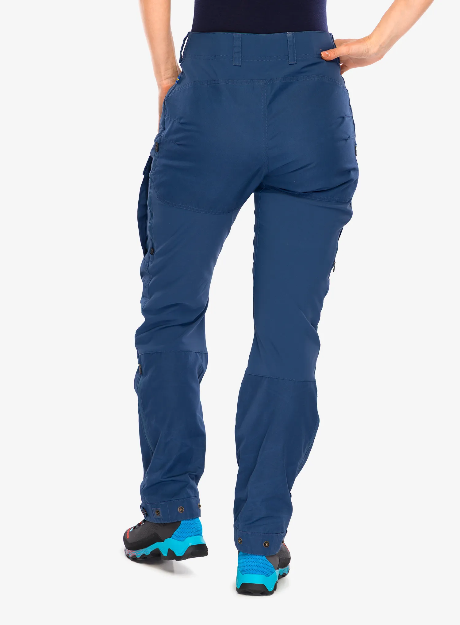 Trekové kalhoty dámské Fjallraven Keb Trousers - indigo blue