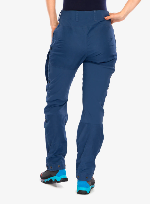 Trekové kalhoty dámské Fjallraven Keb Trousers - indigo blue