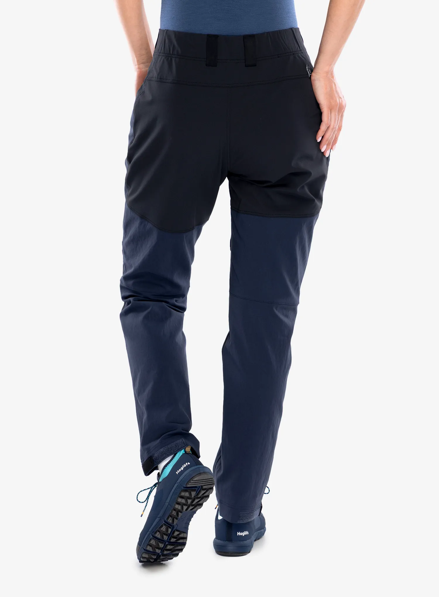 Trekové kalhoty dámské Haglofs Mid Standard Pant - tarn blue/true black