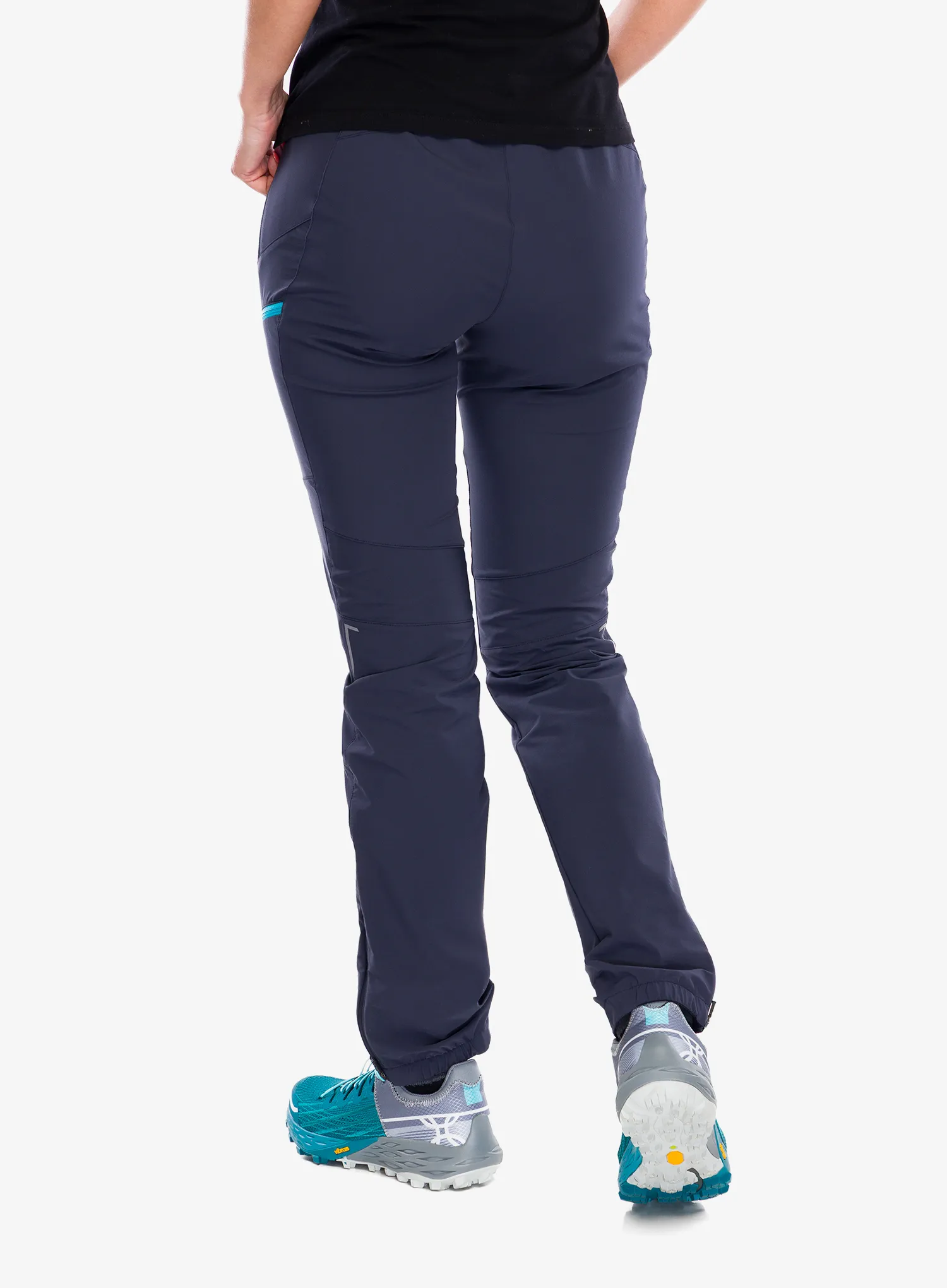 Trekové kalhoty dámské Montura Ledge Pants - graphite blue/turquoise