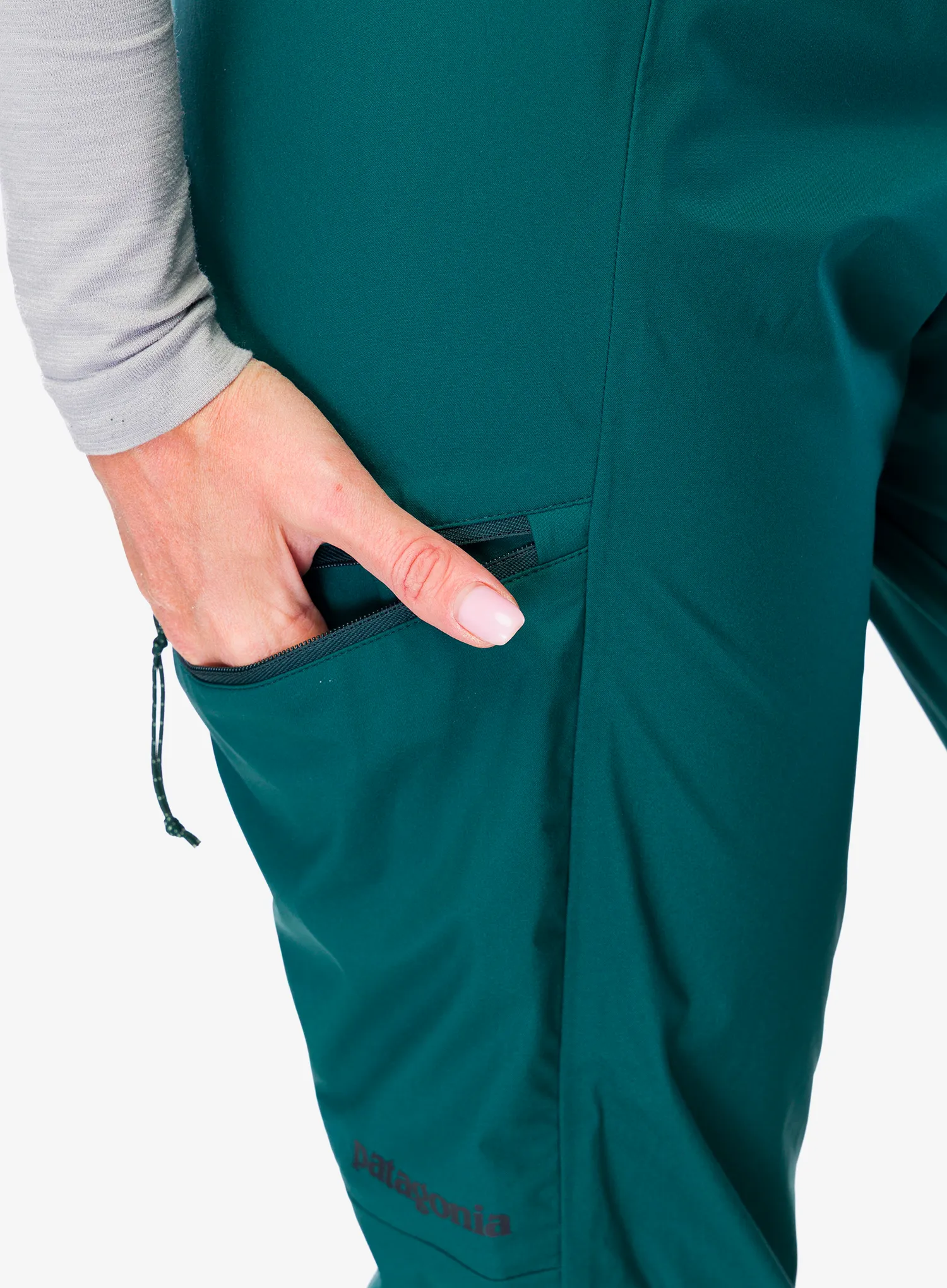 Trekové kalhoty dámské Patagonia Mixed Alpine Pants - cascade green
