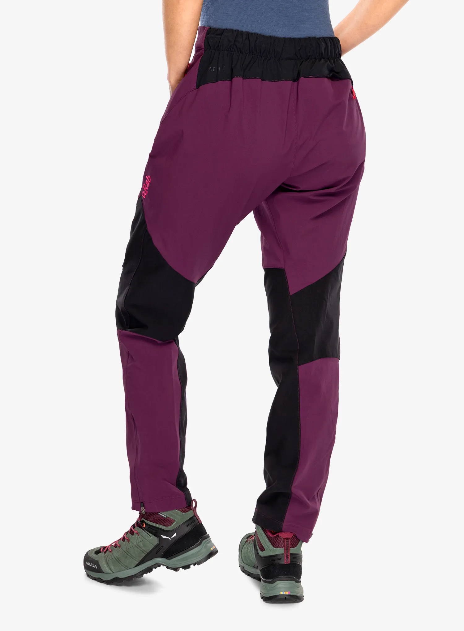 Trekové kalhoty Rab Torque Pants - mulberry