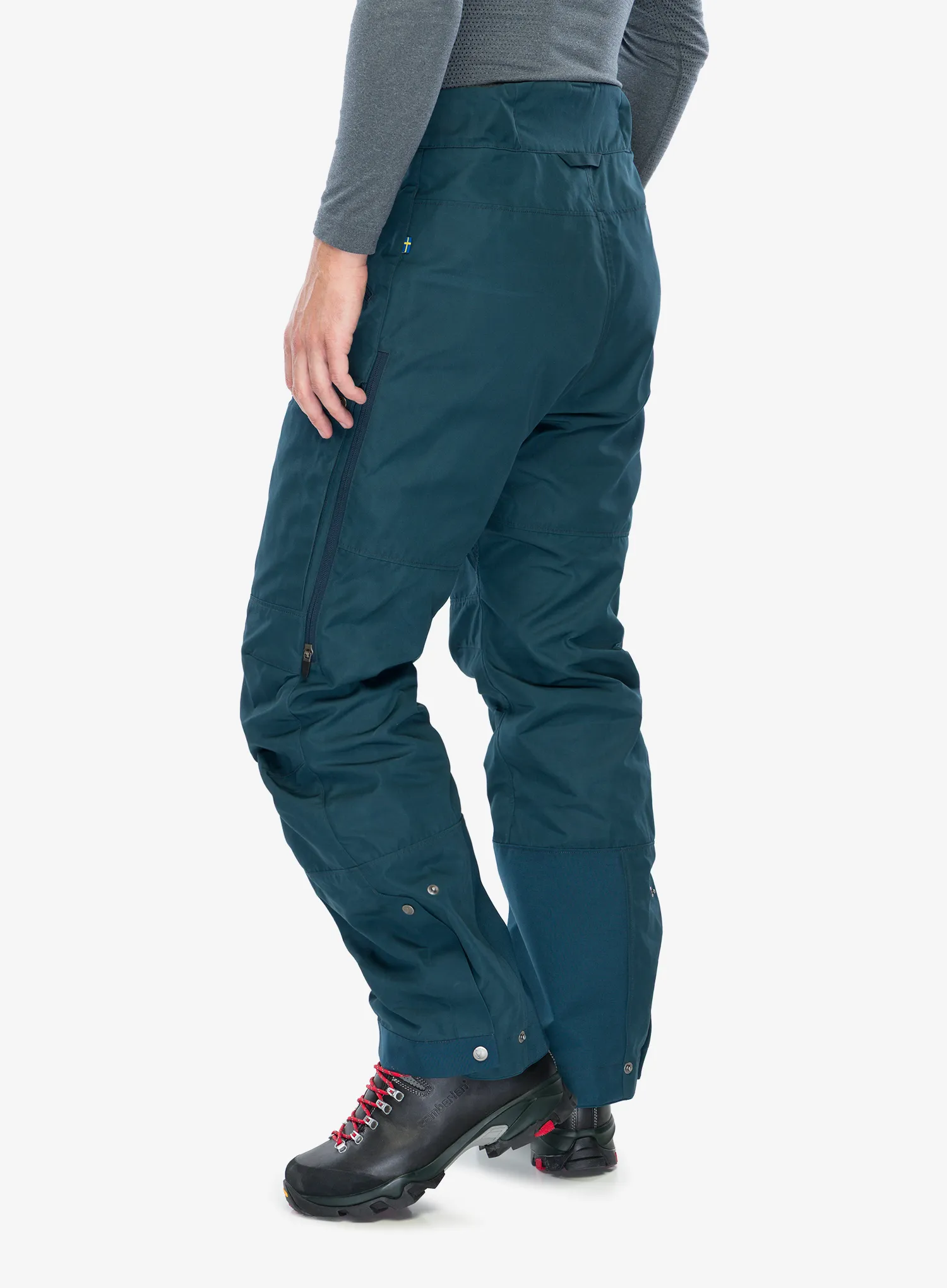 Trekové kalhoty Fjallraven Bergtagen G-1000 Trousers - mountain blue