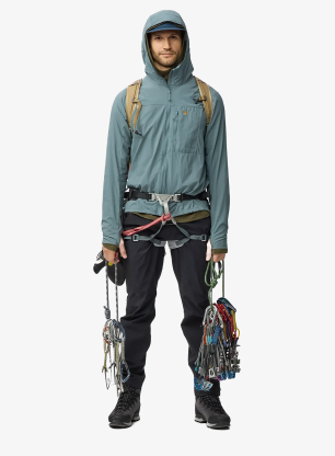 Trekové kalhoty Fjallraven Bergtagen Stretch Trousers - black