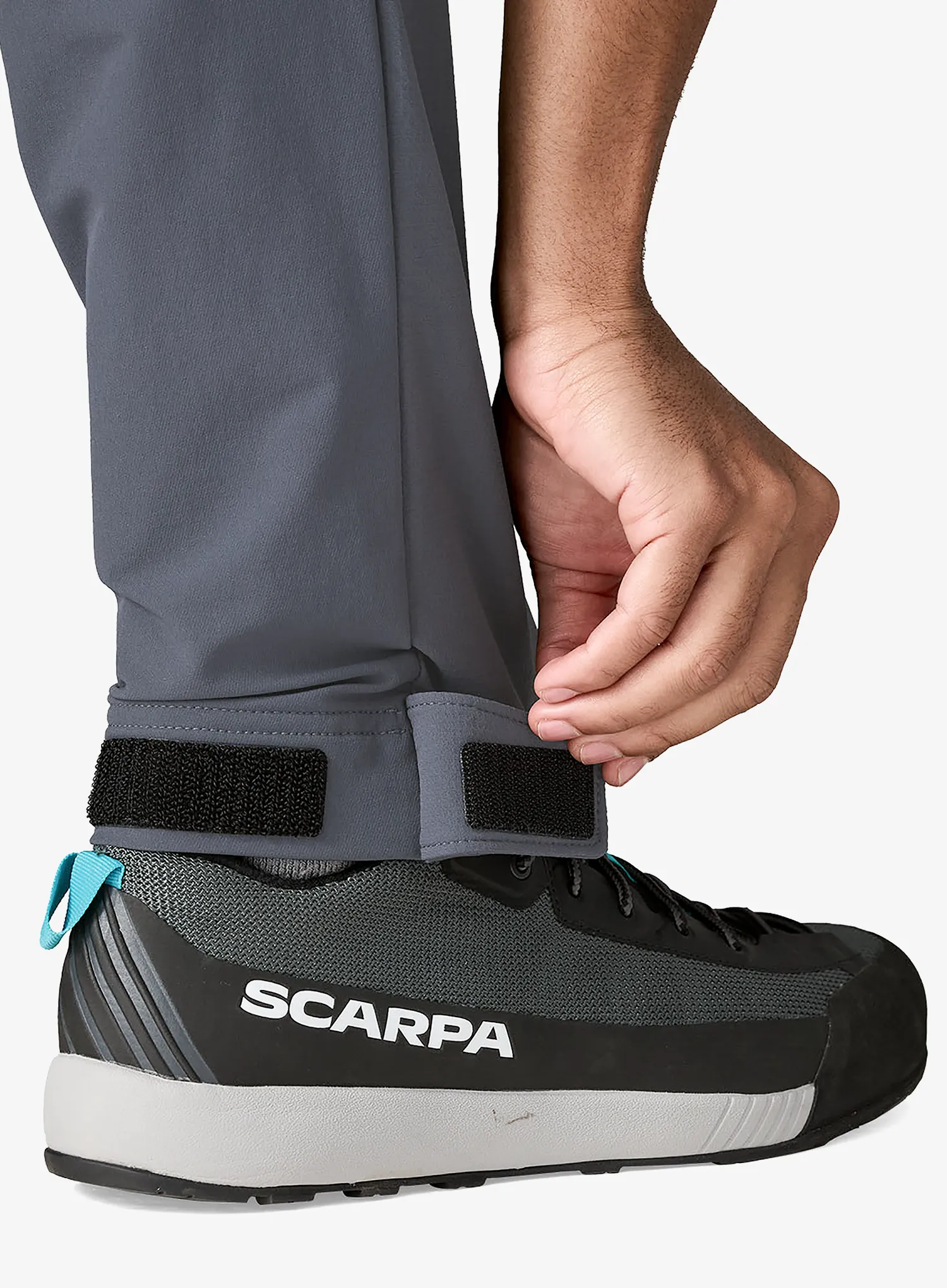 Trekové kalhoty Patagonia Terravia Peak Pants - smolder blue