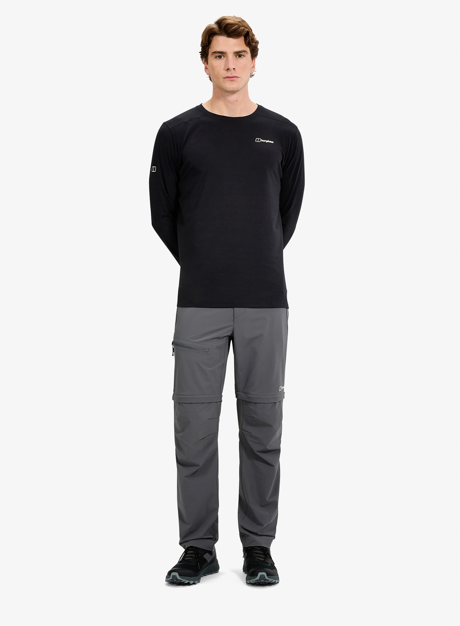 Turistické kalhoty Berghaus Trail Explorer Zip Off Pant - cavern
