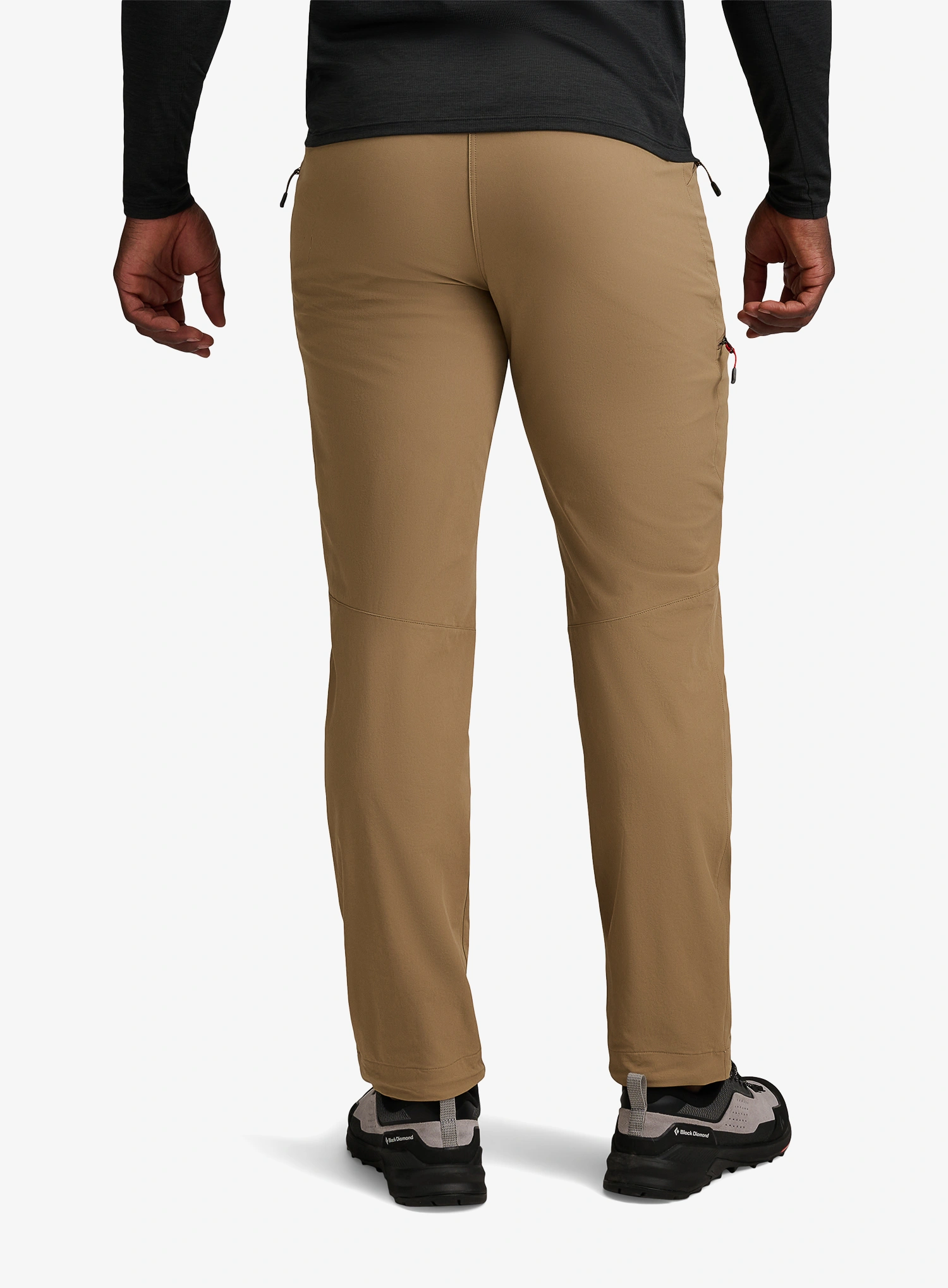 Turistické kalhoty Black Diamond Alpine Pants - mushroom