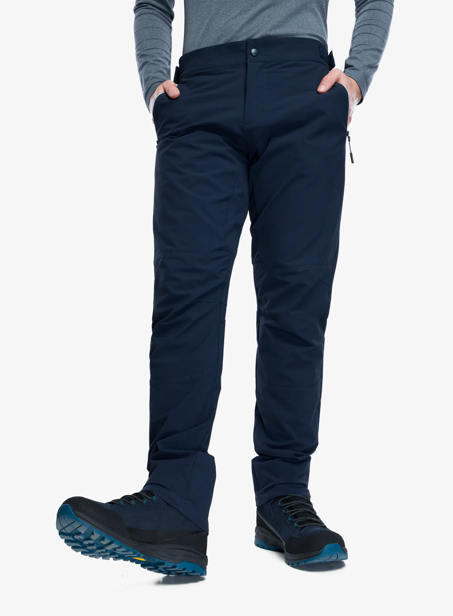 Turistické kalhoty CMP Elvyn - black blue
