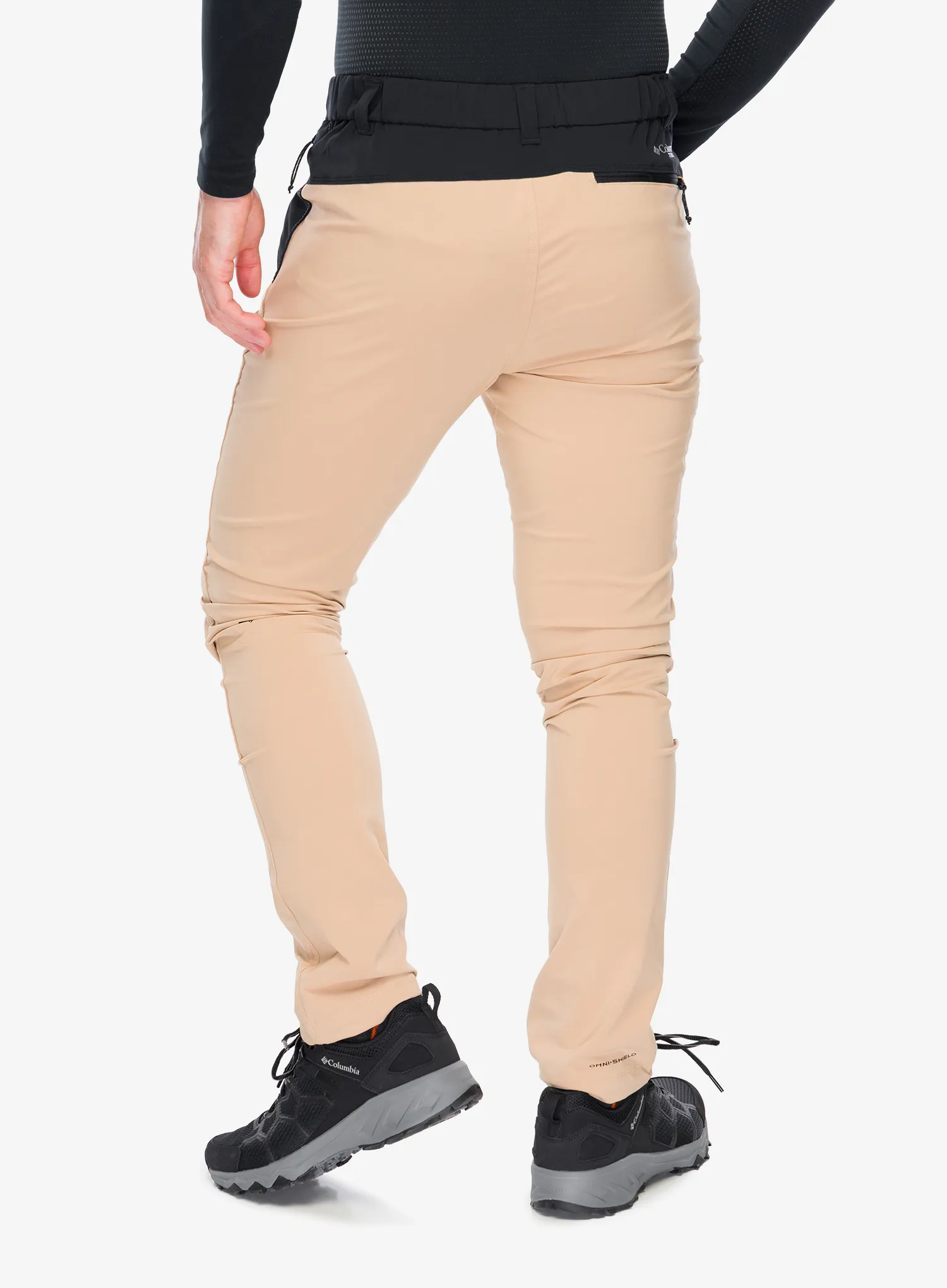 Turistické kalhoty Columbia Triple Canyon Pant II - canoe/black