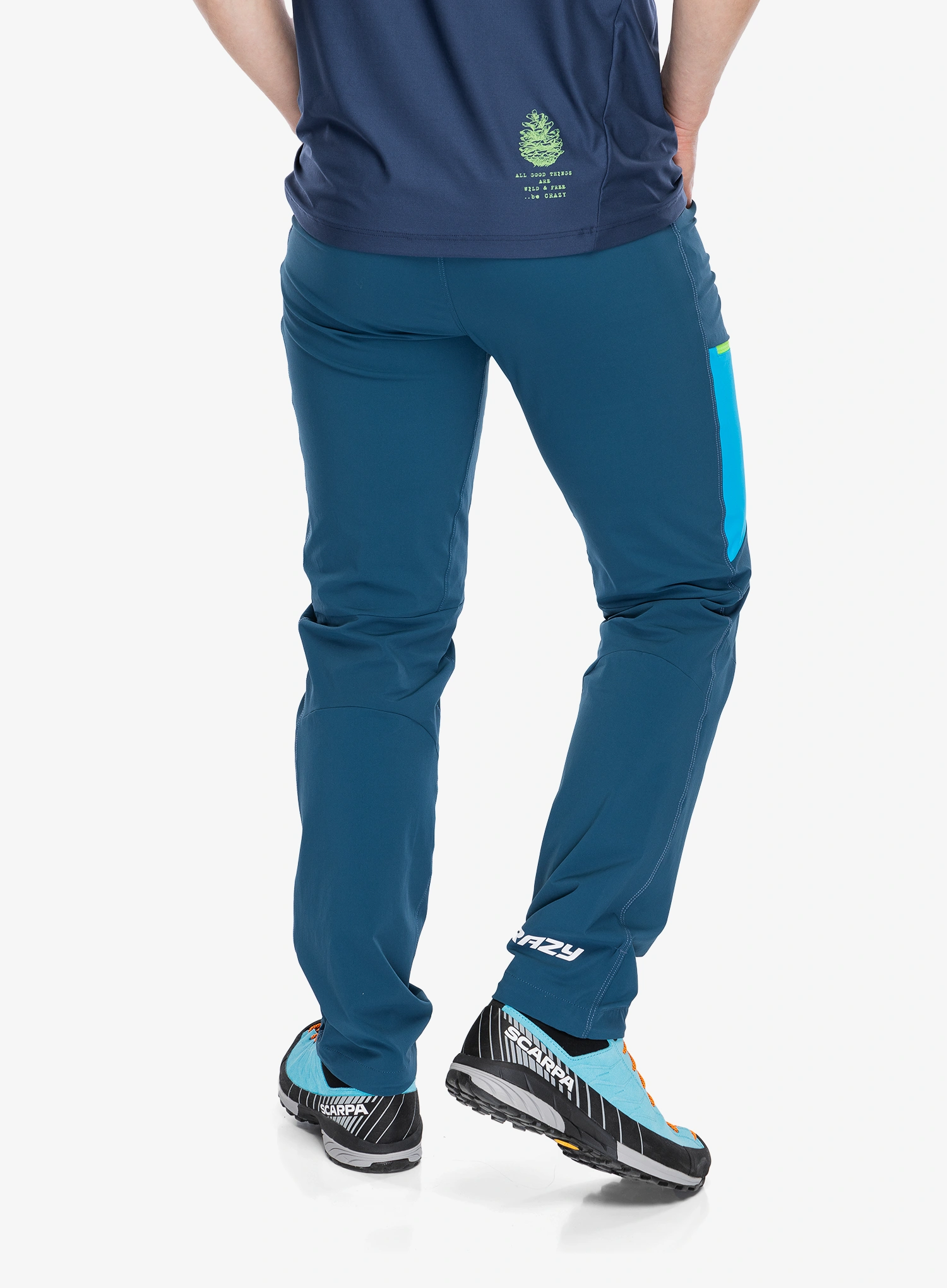Turistické kalhoty Crazy Pant Traverse  - zenith