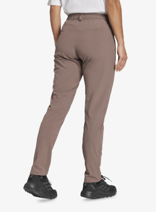Turistické kalhoty dámské adidas TERREX Multi Essentials Pants - earth strata