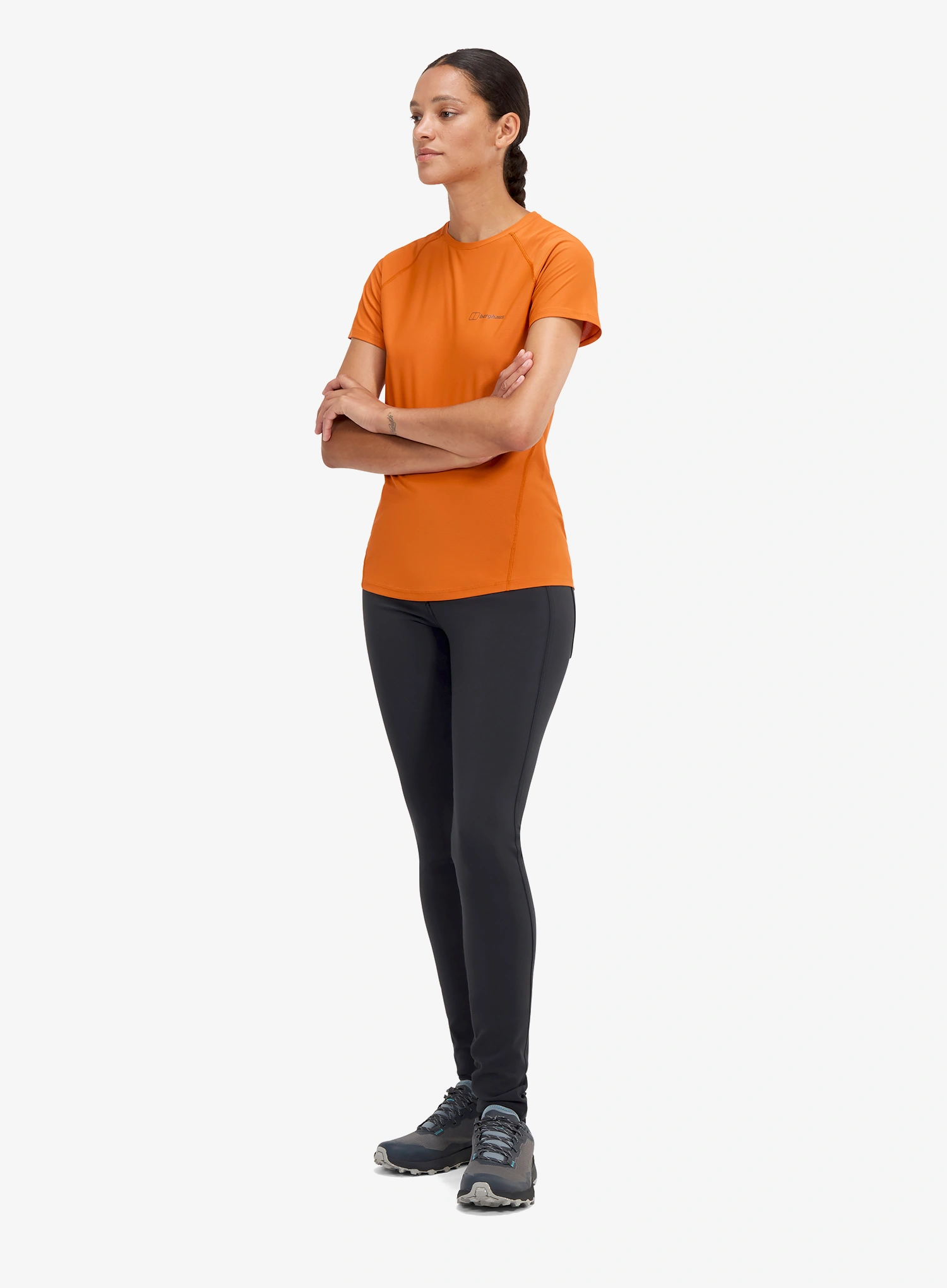 Turistické kalhoty dámské Berghaus Everyday Skinny Stretch Pant - jet black