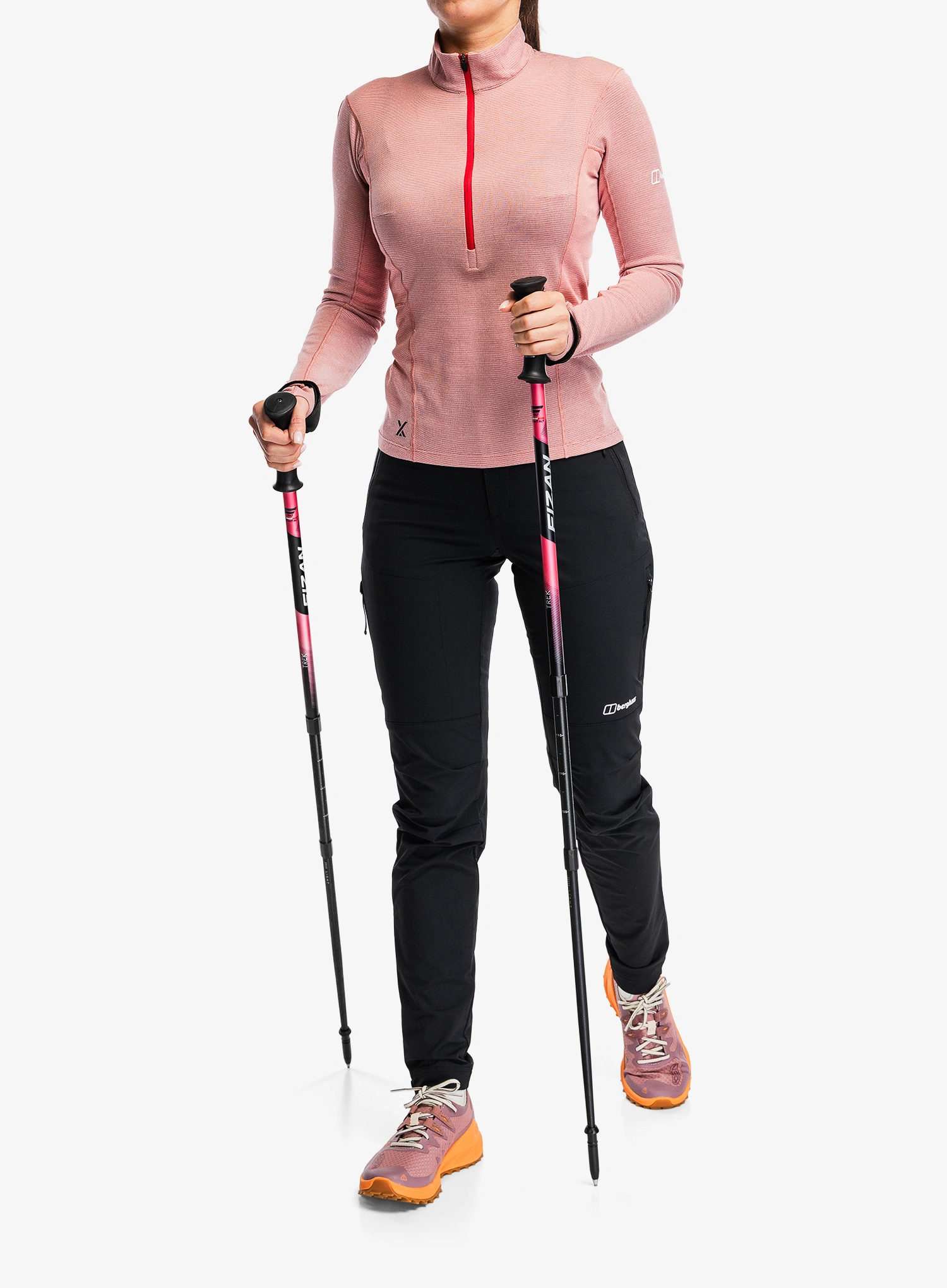 Turistické kalhoty dámské Berghaus Trail-Explorer Pant - jet black