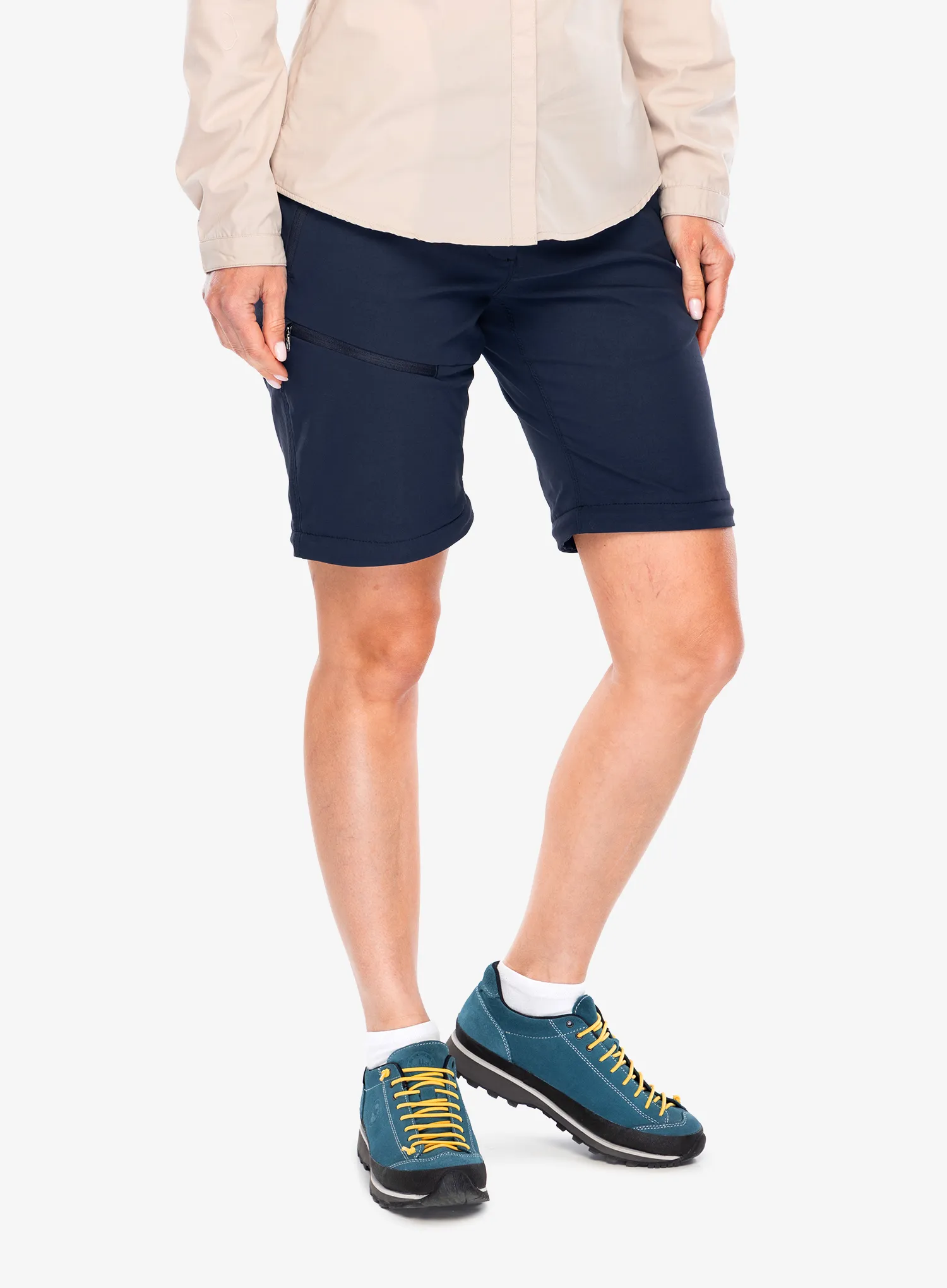 Turistické kalhoty dámské Craghoppers NosiLife Pro Convertible Trouser III - blue navy