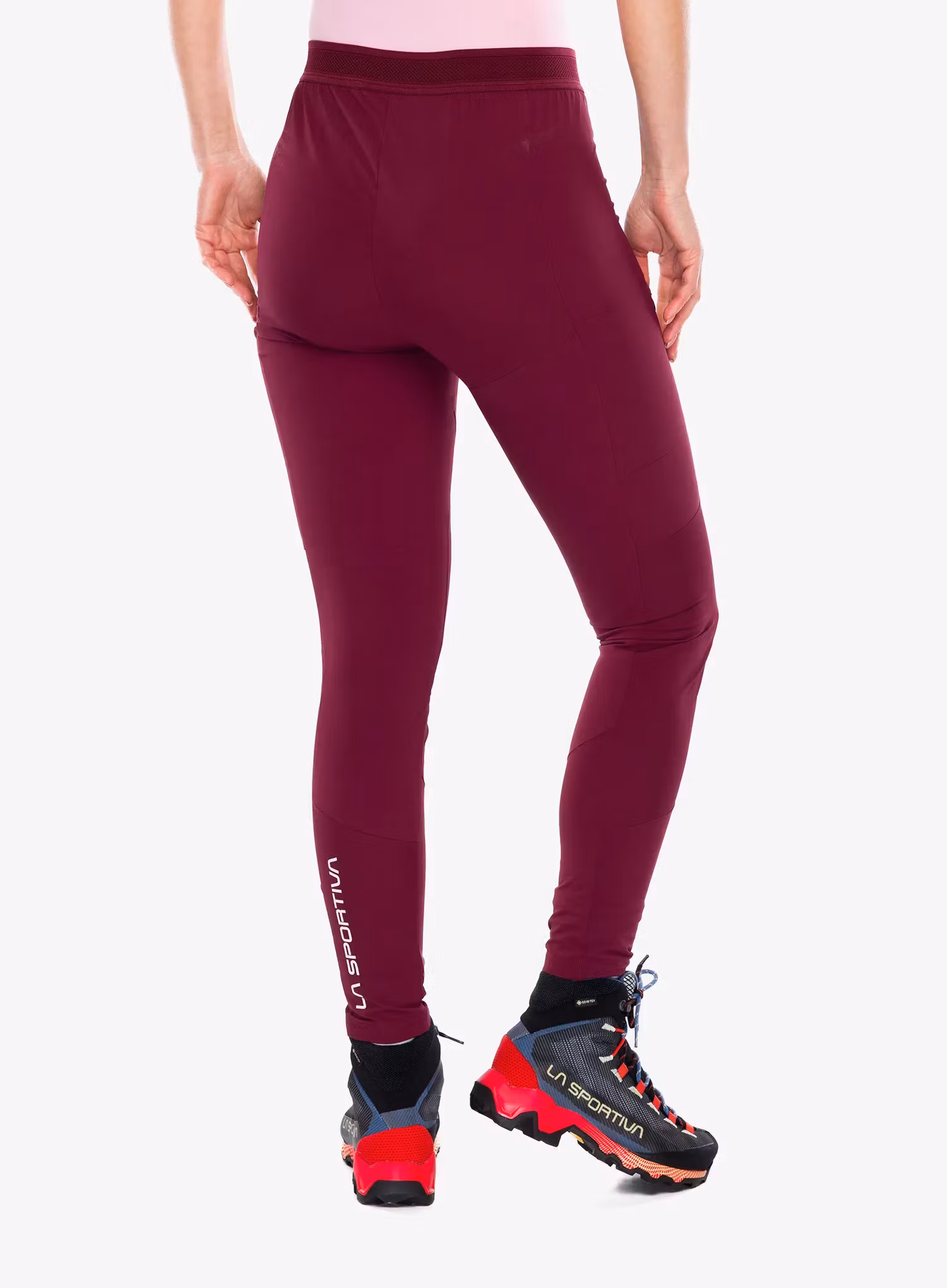 Turistické kalhoty dámské La Sportiva Camino Tight Pant - redwood/chalk