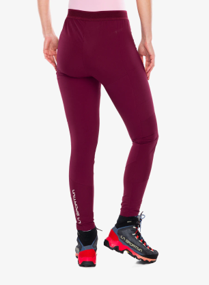 Turistické kalhoty dámské La Sportiva Camino Tight Pant - redwood/chalk