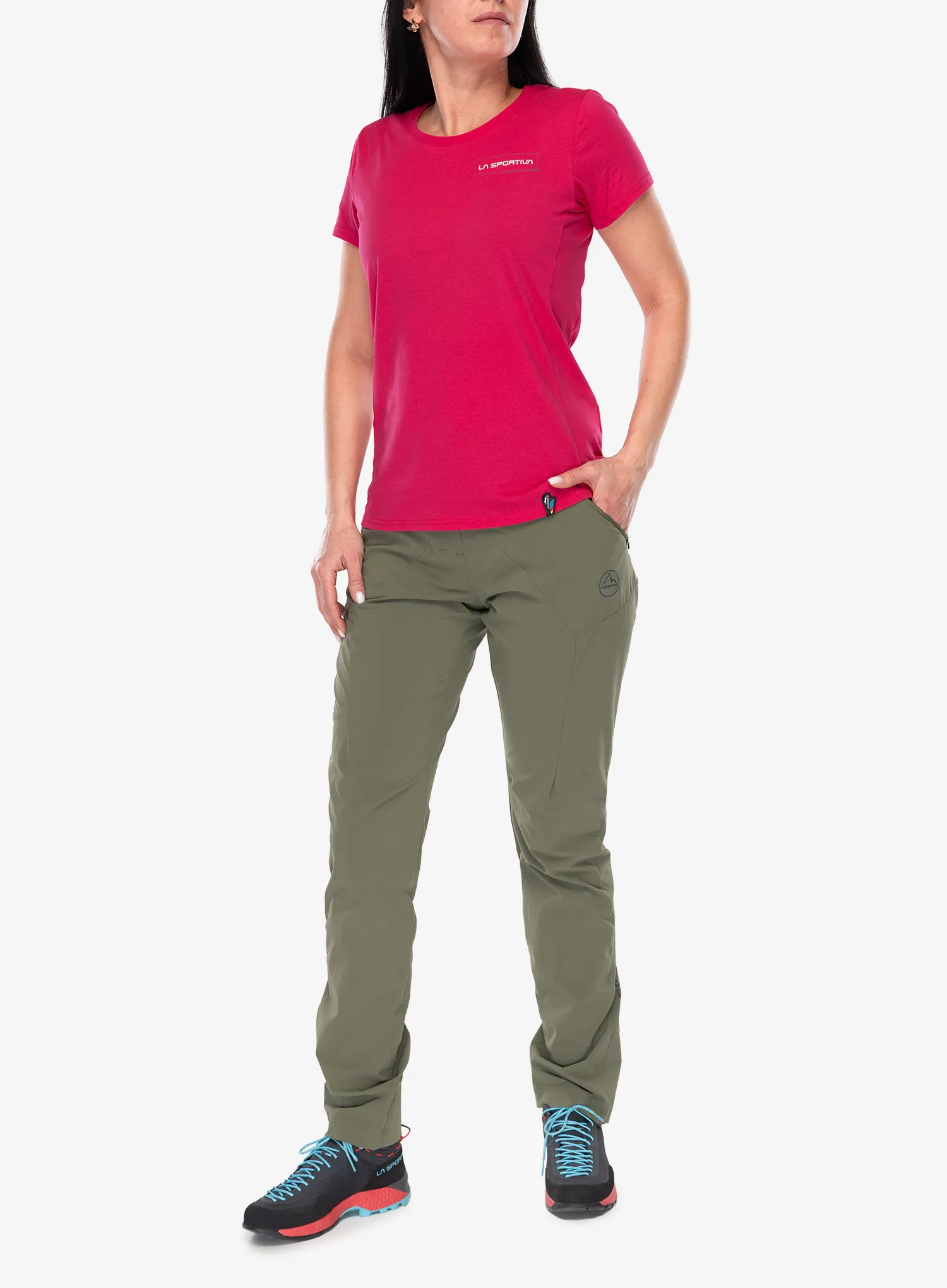 Turistické kalhoty dámské La Sportiva Monument Pant - cypress/night sky