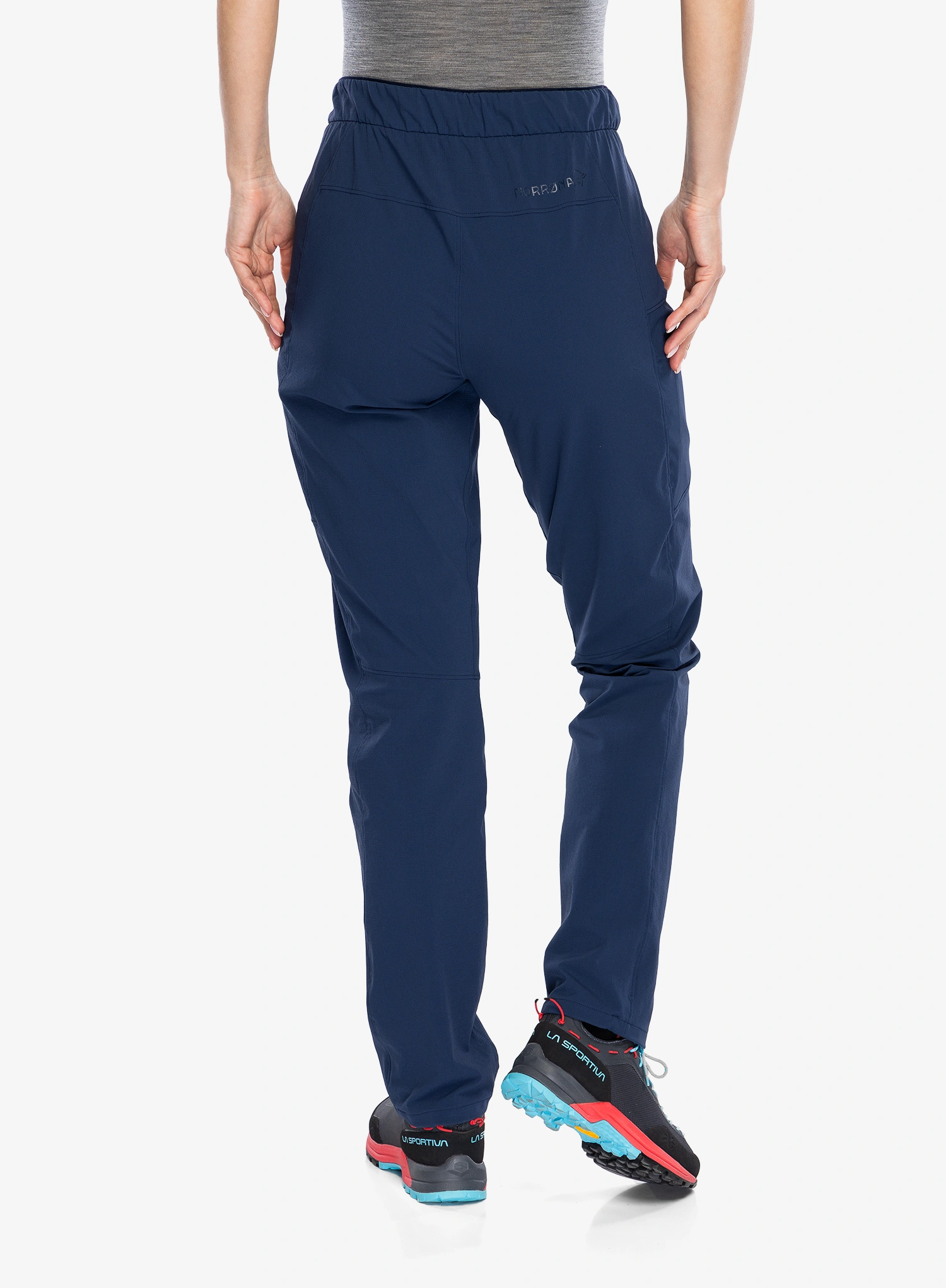 Turistické kalhoty dámské Norrona Falketind Flex1 Light Pants - indigo night blue