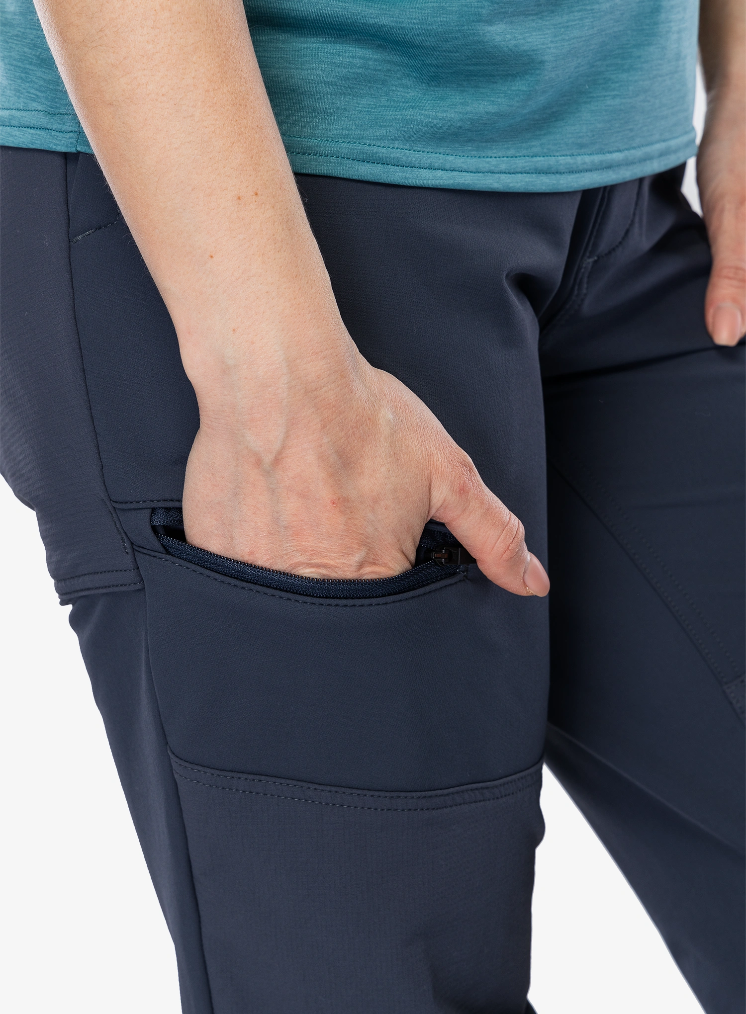 Trekové kalhoty dámské Patagonia Terravia Peak Pants - smolder blue
