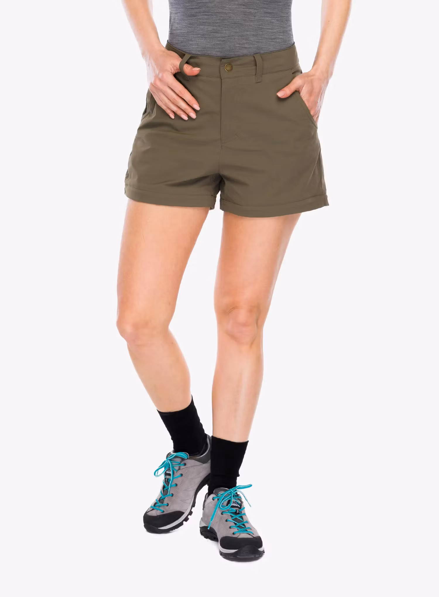 Turistické kalhoty dámské Royal Robbins Wilder Zip-Off Pant - everglade