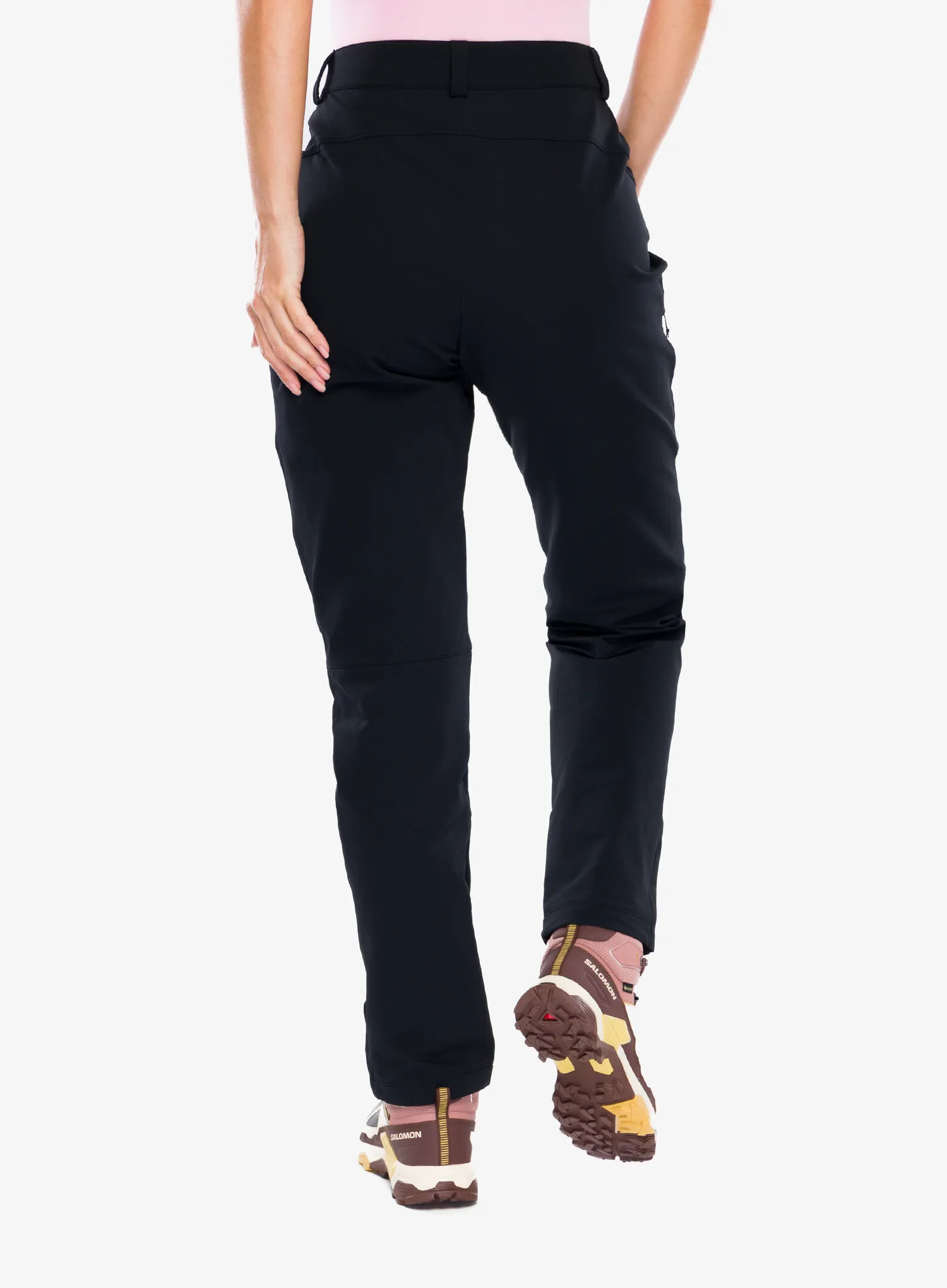 Turistické kalhoty dámské Salomon Wayfarer Warm Pant - deep black