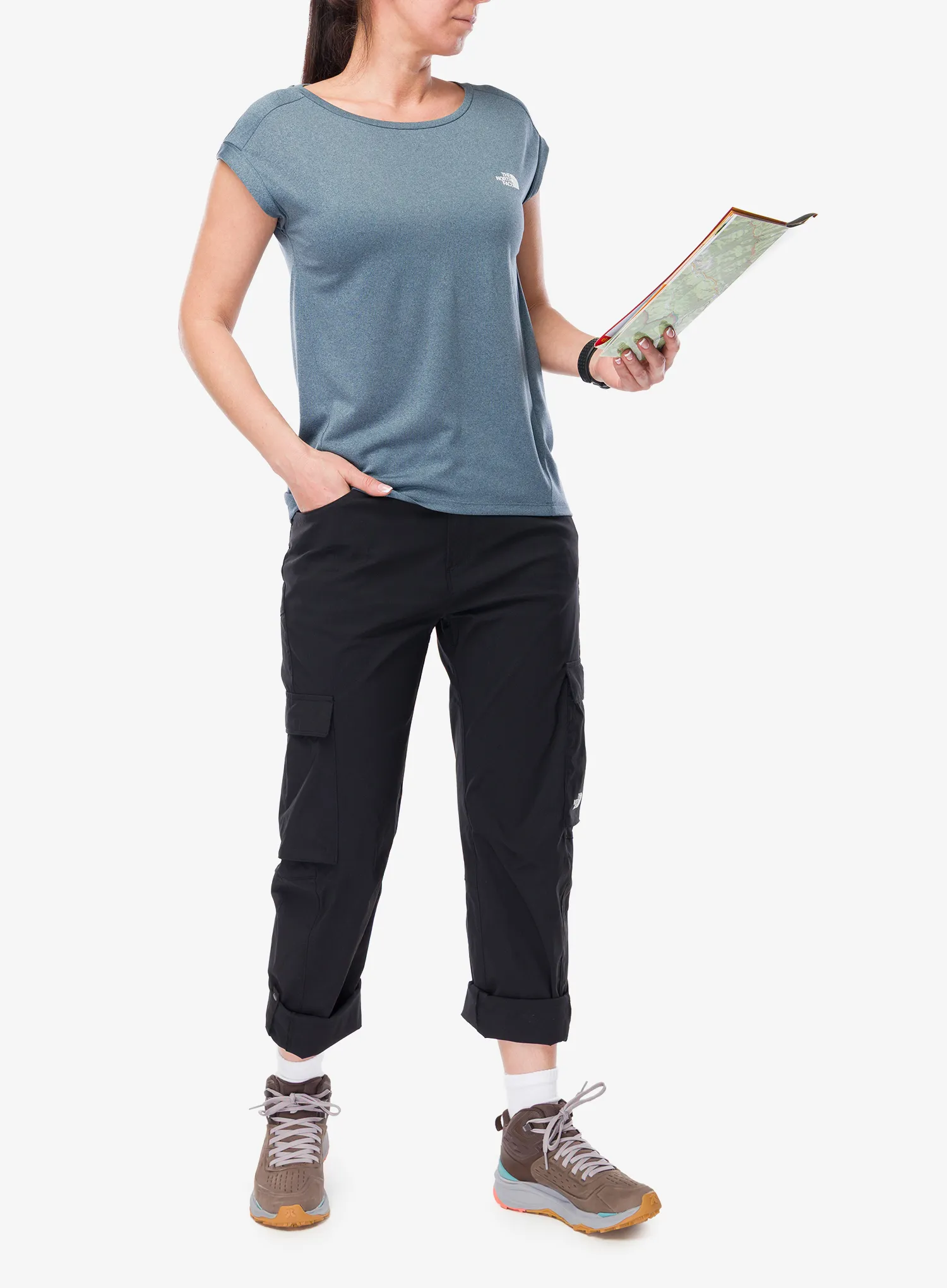 Turistické kalhoty dámské The North Face Exploration Cargo Pants - tnf black