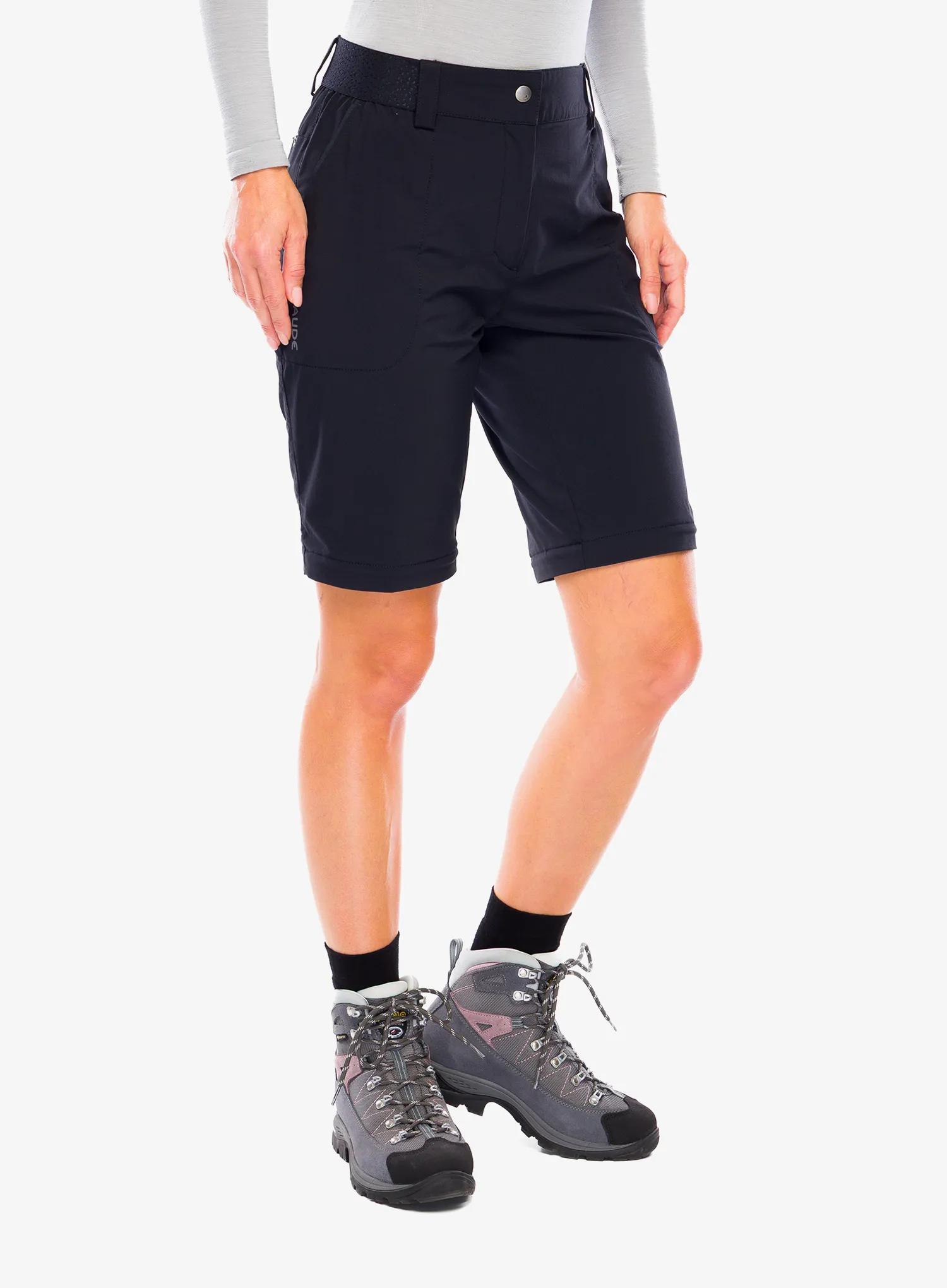 Turistické kalhoty dámské Vaude Farley Stretch ZO Pants II - black