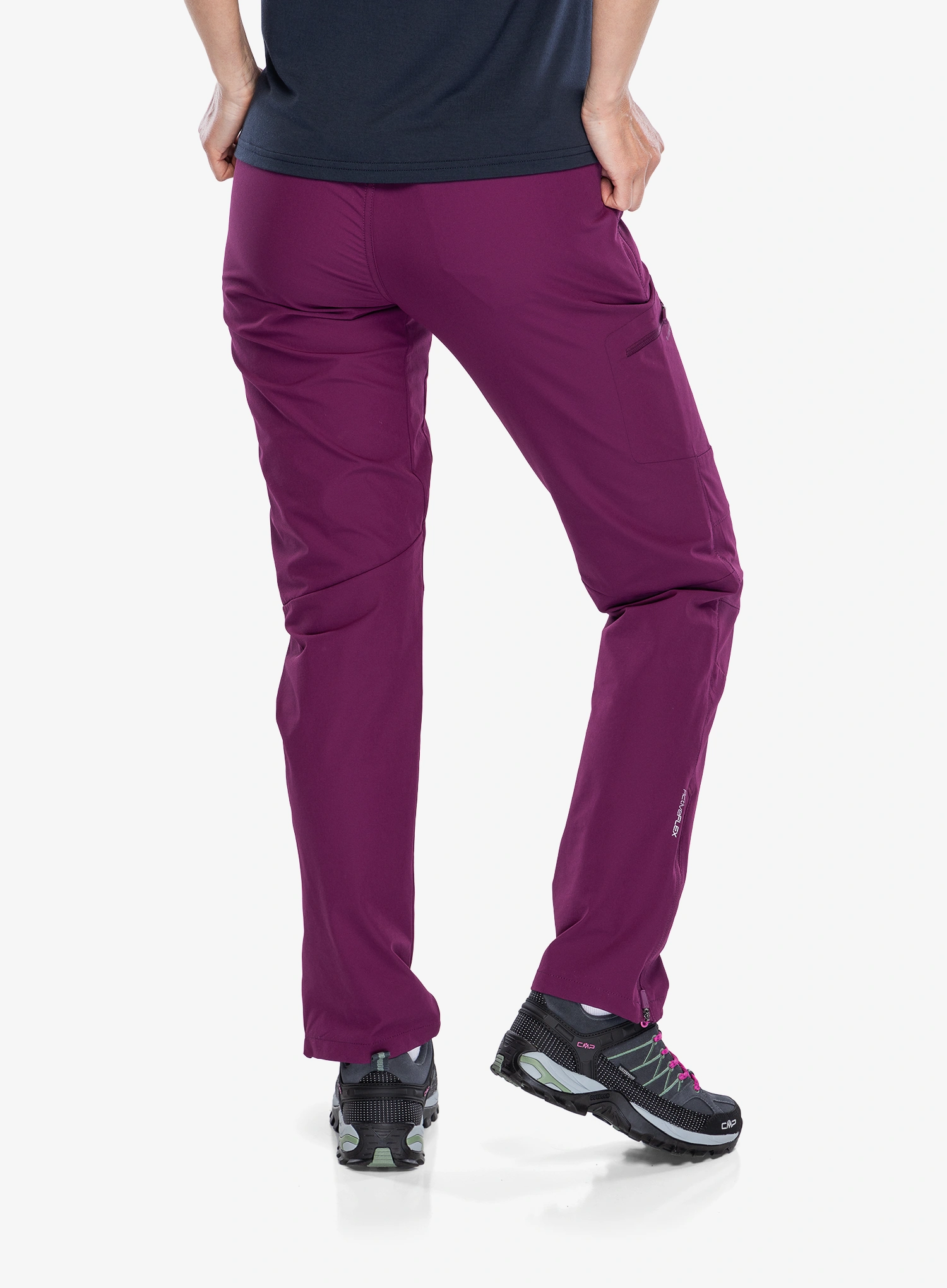 Turistické kalhoty dámské Viking Expander - purple