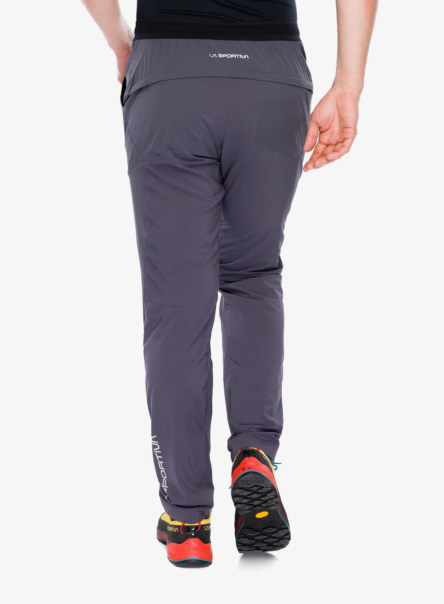 Turistické kalhoty La Sportiva Trail Guard Pants - onyx/chalk