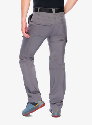 Turistické kalhoty pánské Columbia Silver Ridge Utility Convertible Pant - city grey