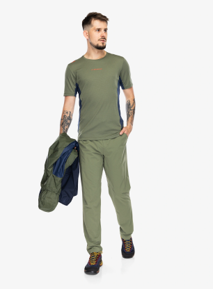 Turistické kalhoty pánské La Sportiva Trail Guard Pants - cypress/night sky