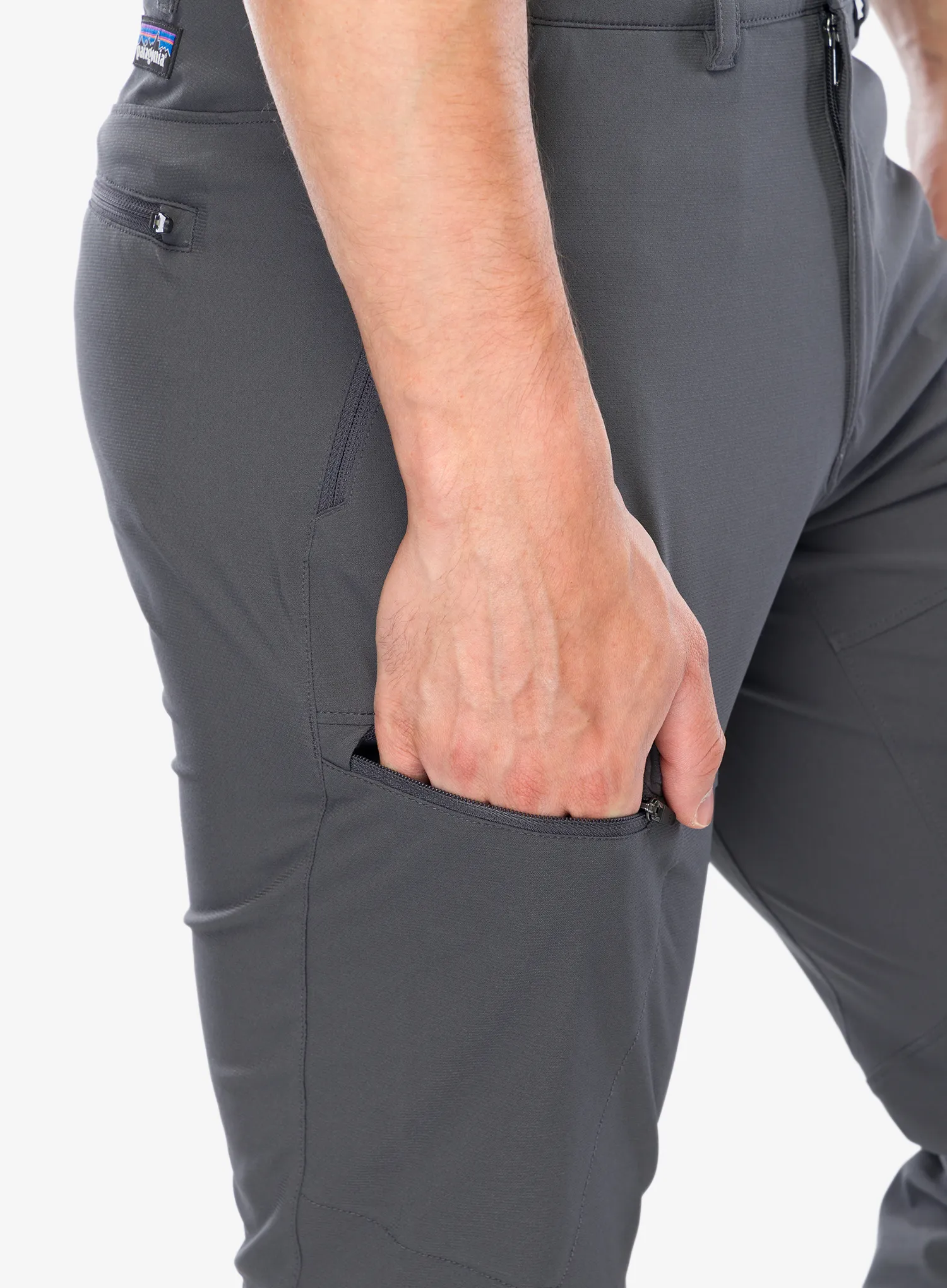 Turistické kalhoty Patagonia Terravia Trail Pants - forge grey