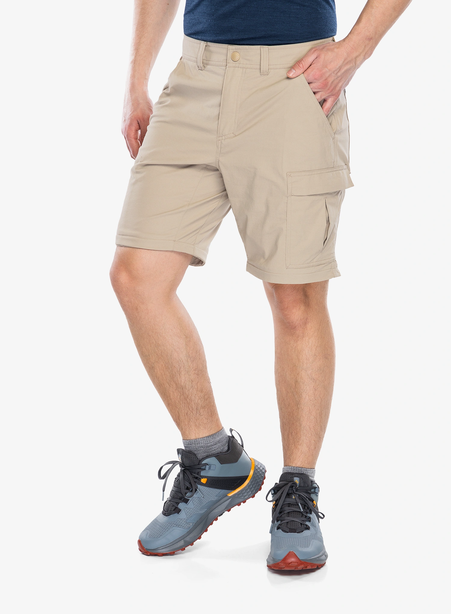Turistické kalhoty Royal Robbins Wilder Zip-Off Pant - khaki