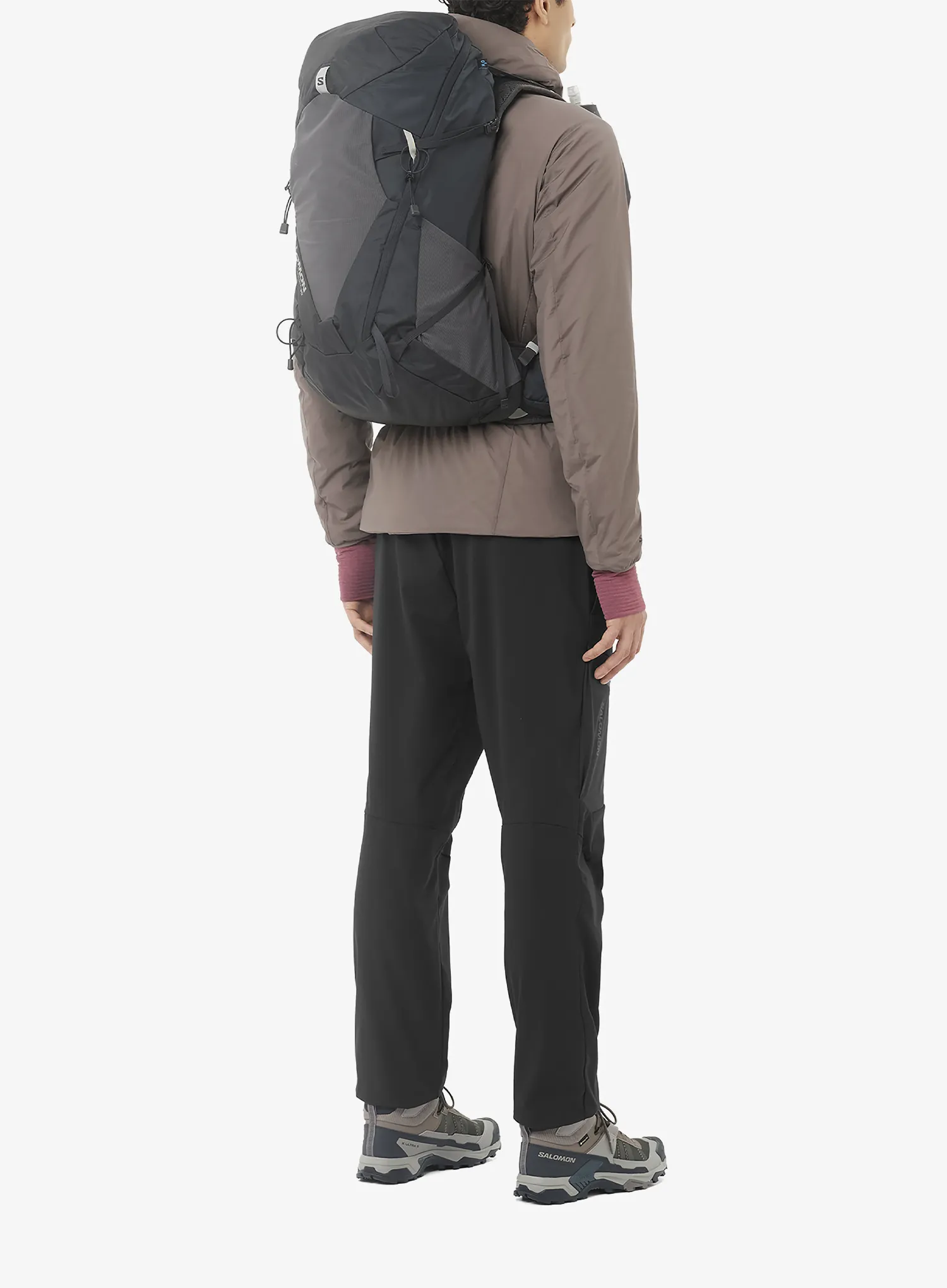 Turistické kalhoty Salomon Outerpath Utility Pants - deep black