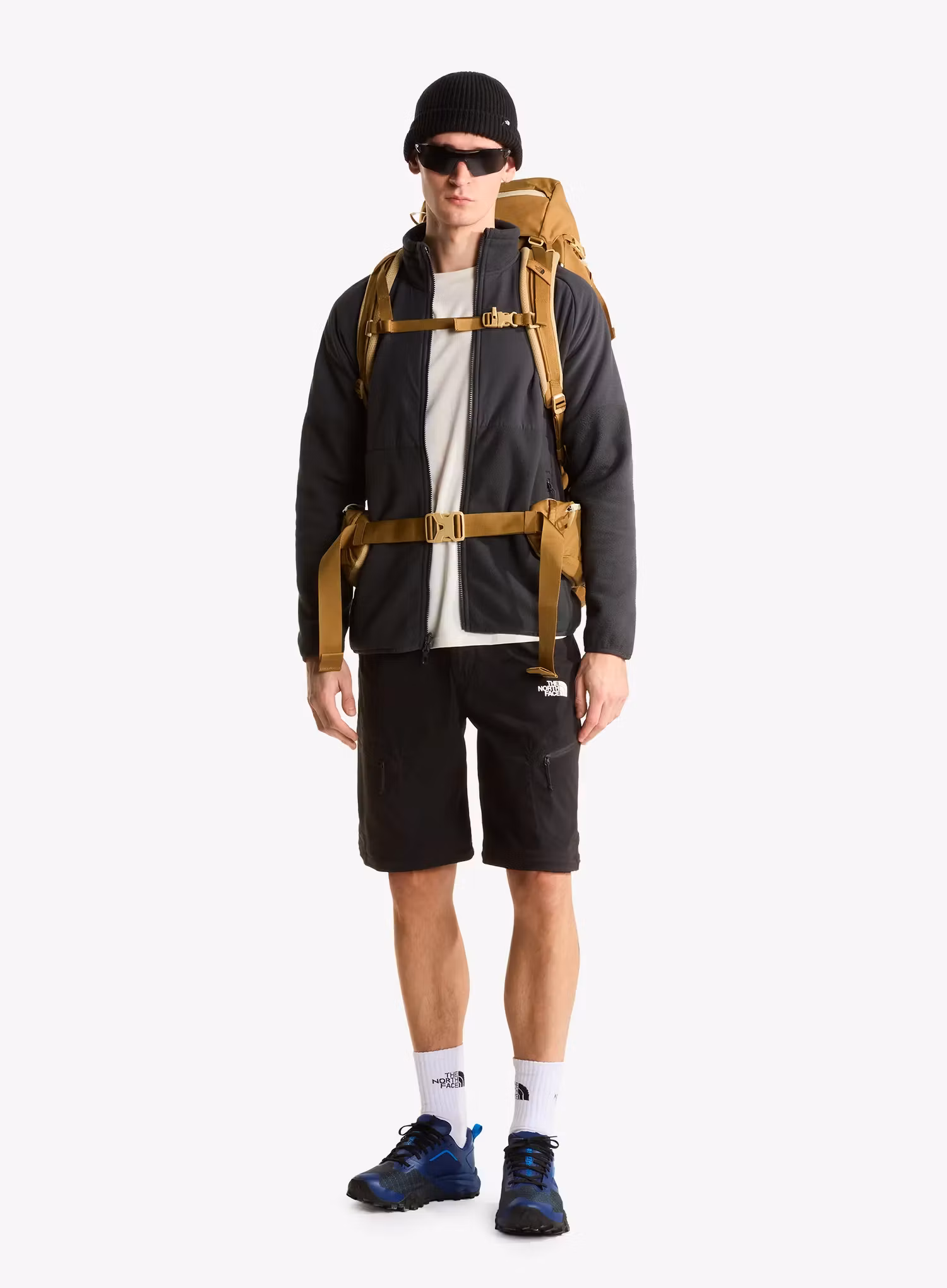 Turistické kalhoty The North Face Exploration Reg Tapered Convertible Pants - tnf black