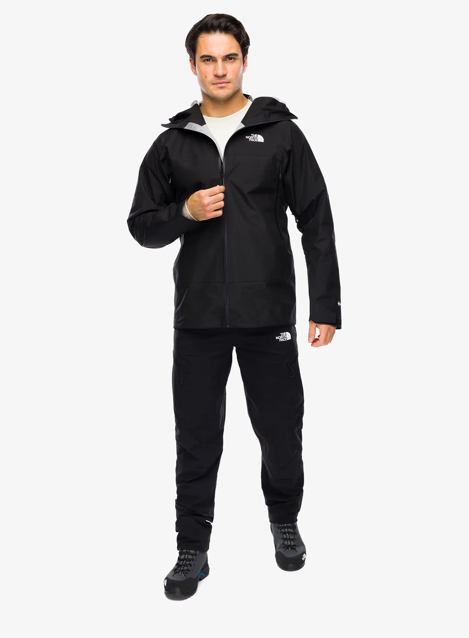 Turistické kalhoty The North Face Exploration Reg Tapered Pants - tnf black
