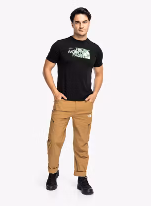 Turistické kalhoty The North Face Exploration Reg Tapered Pants - utility brown