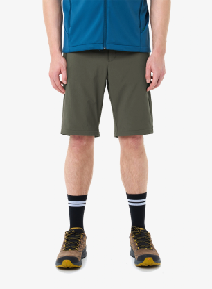 Turistické kalhoty Vaude Farley Stretch ZO Pants II - khaki uni