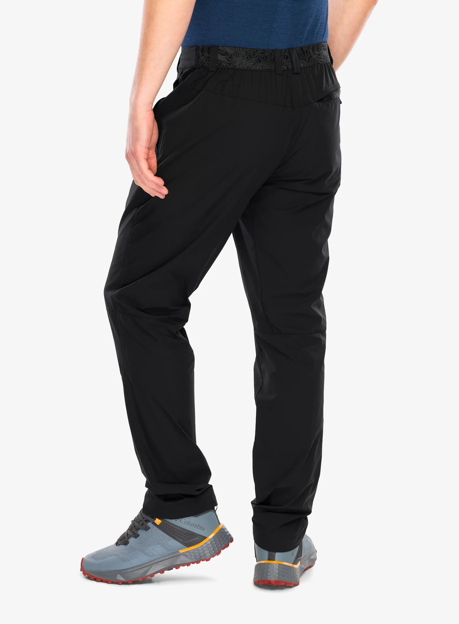 Turistické kalhoty Viking Expander Ultralight - black