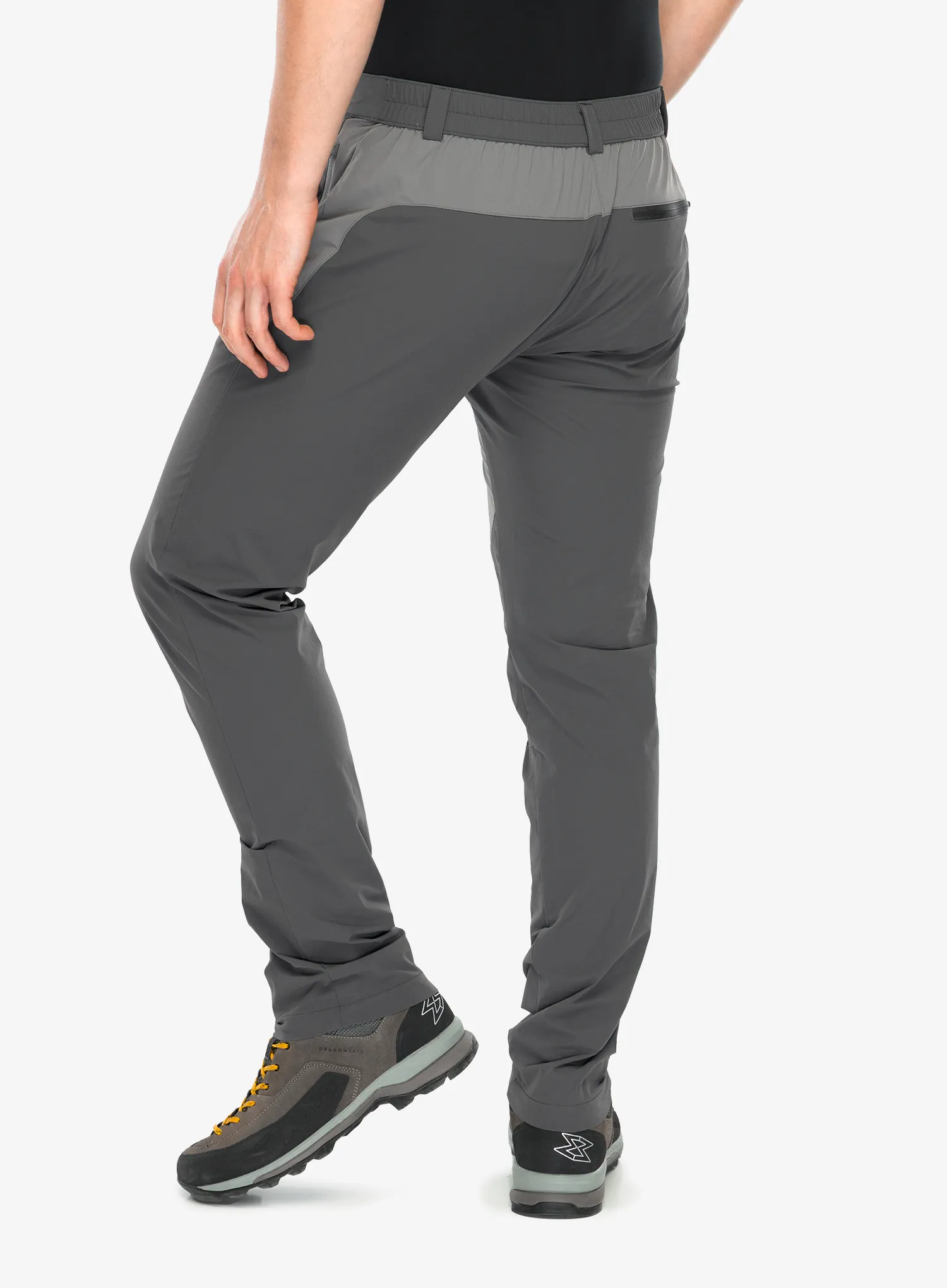 Turistické kalhoty Viking Rago - dark grey/light grey
