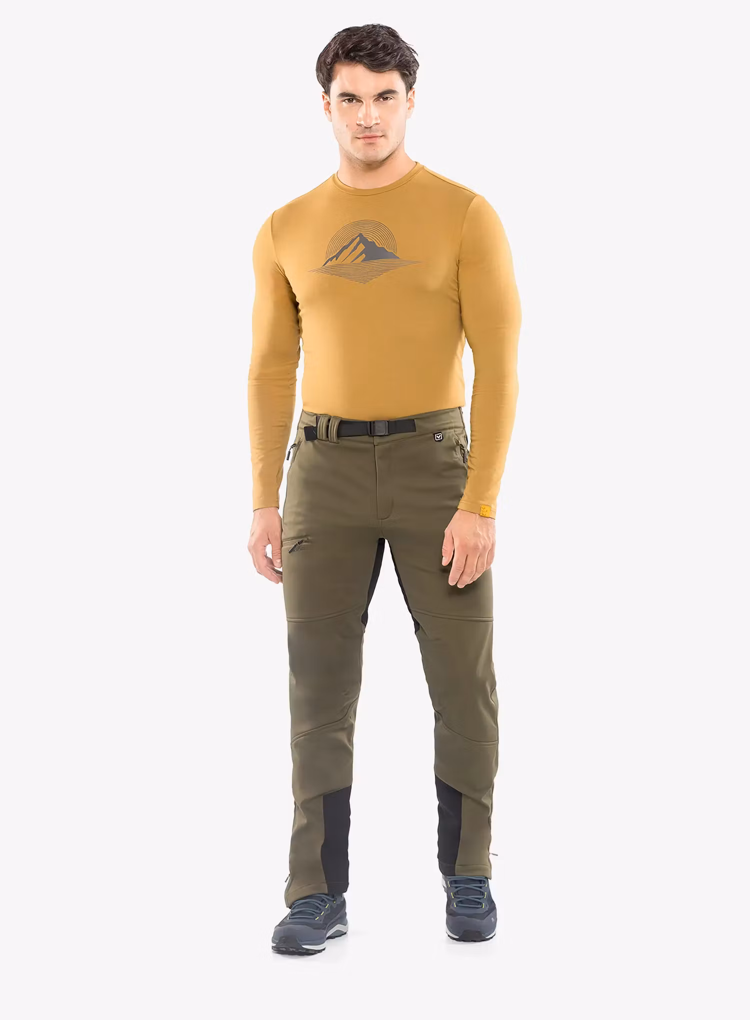 Turistické kalhoty Viking Summit Warm 2.0 - olive