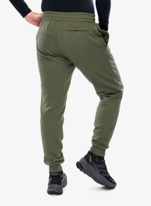 Kalhoty Under Armour Rival Fleece Joggers - marine od green/white