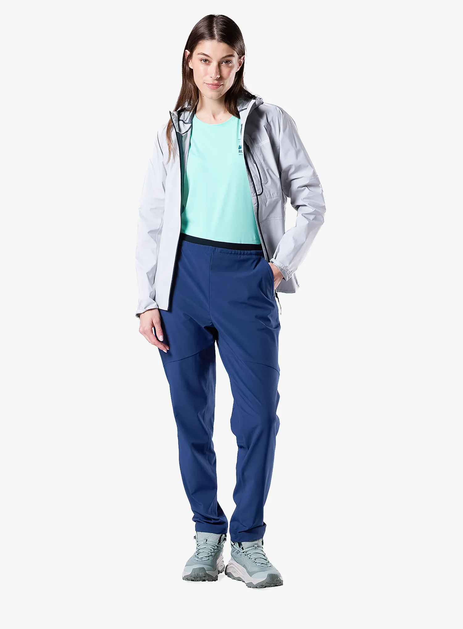 Nepromokavé kalhoty dámské Rossignol Pull-On Pant - navy dark