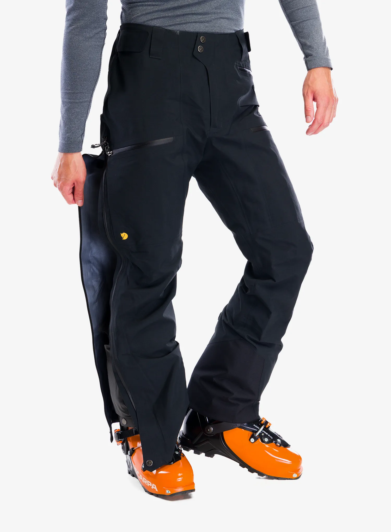 Kalhoty na hory Fjallraven Bergtagen GTX Pro Trousers - black