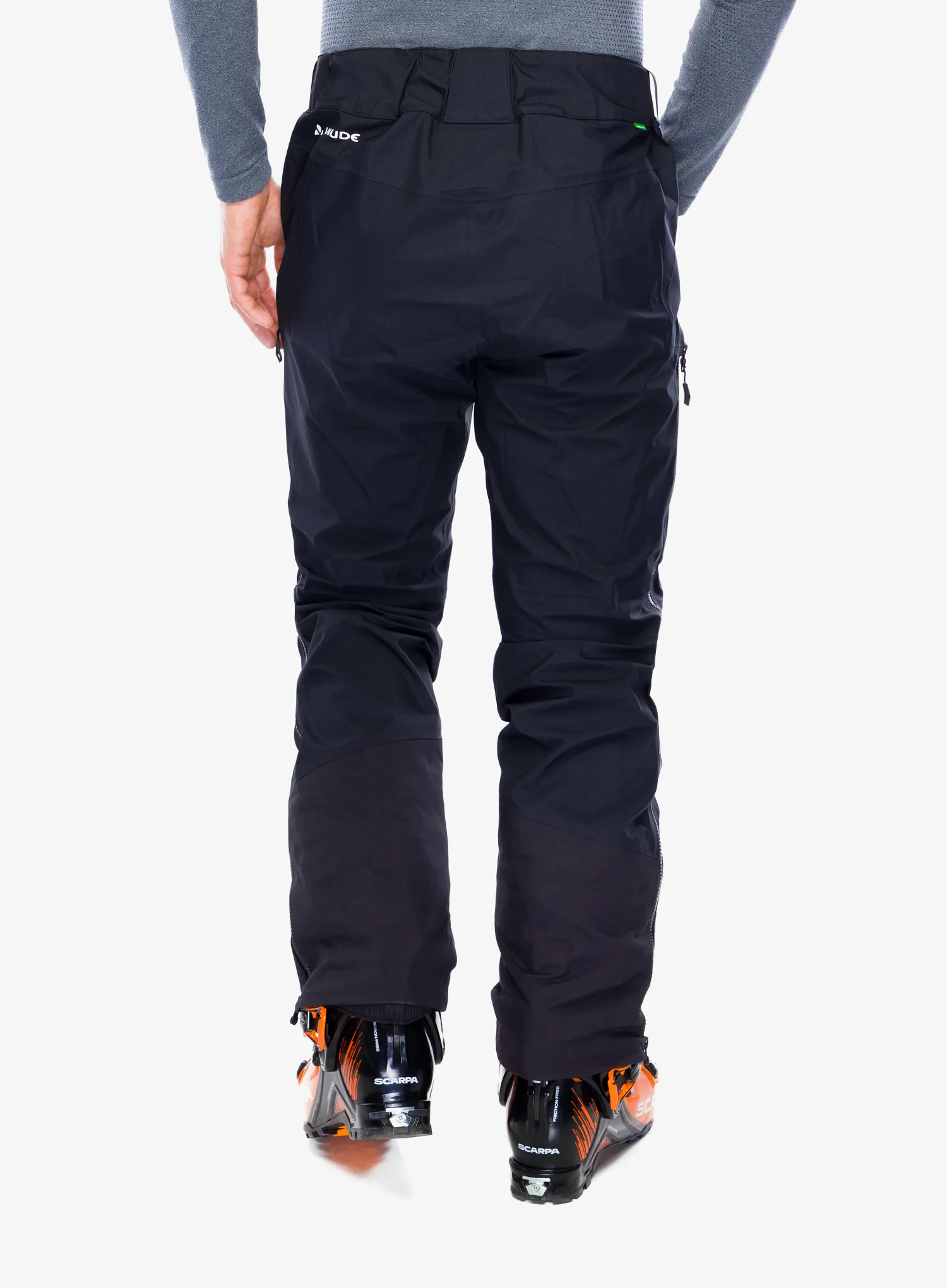 Kalhoty na hory Vaude Monviso 3L Pants - black