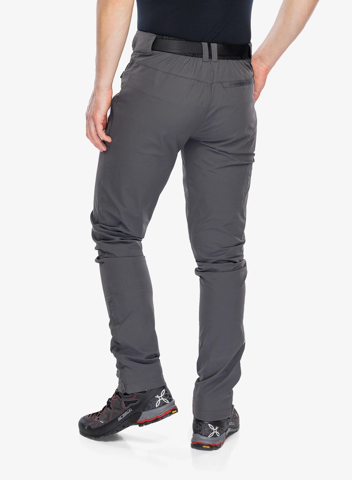 Kalhoty na hory Viking Expander - full grey